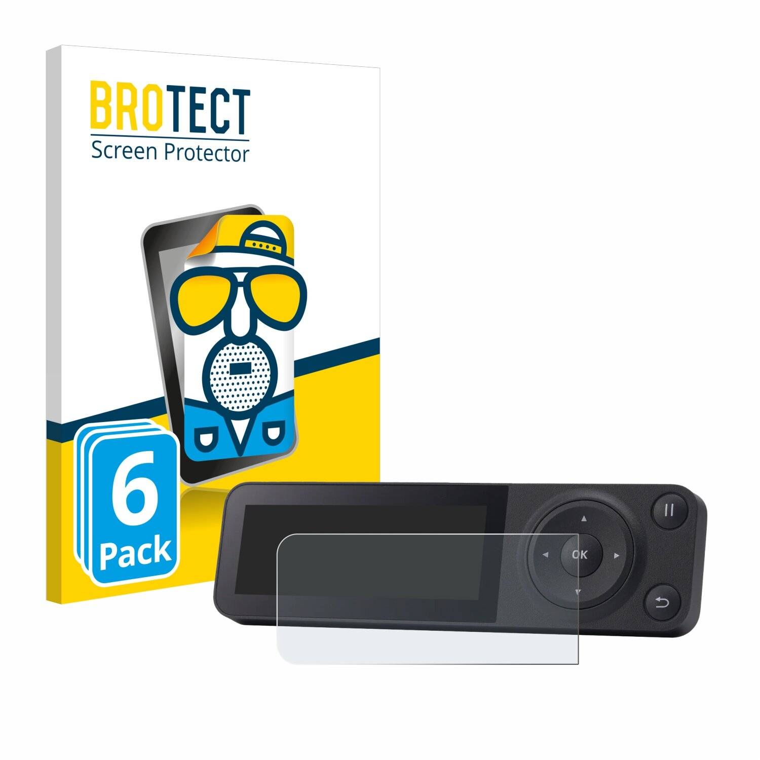 6x BROTECT Entspiegelungs-Folie für Bambu Lab P1P 3D