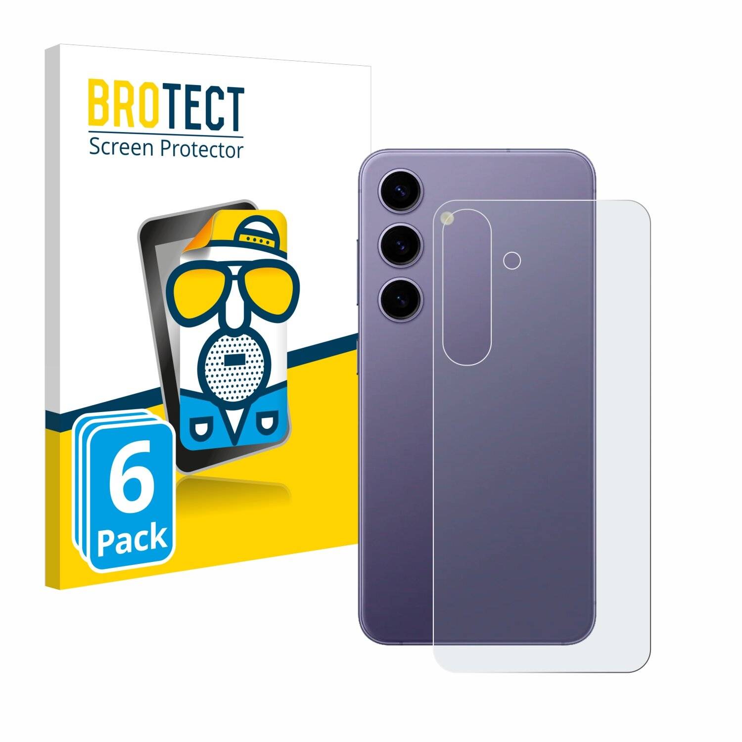 6x BROTECT Entspiegelungs-Folie für Samsung Galaxy S24