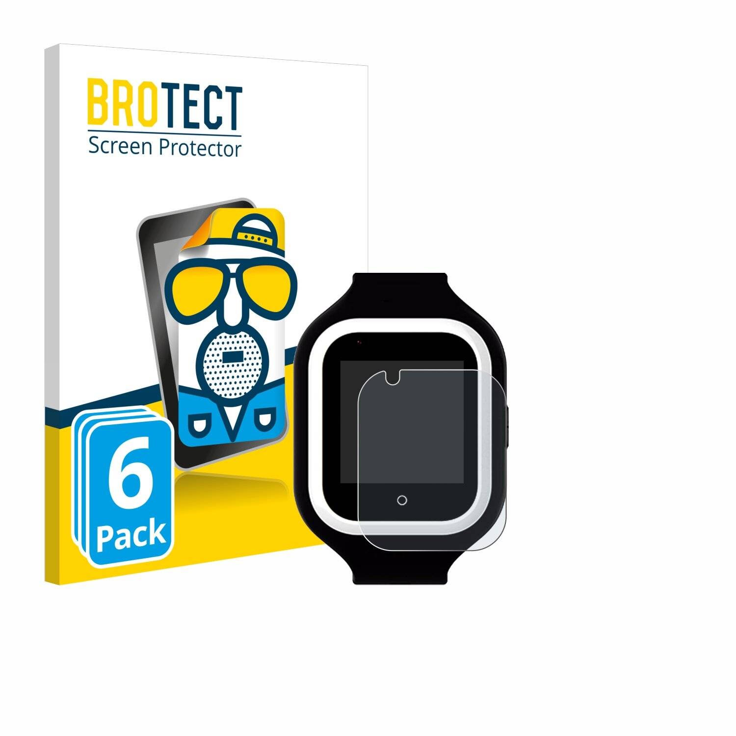 6x BROTECT Entspiegelungs-Folie für SaveFamily 4G