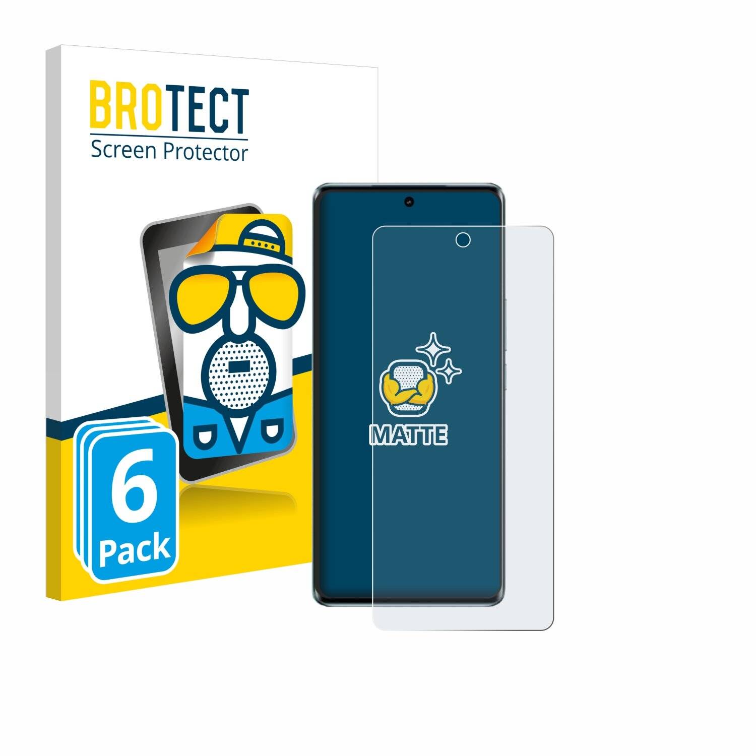 6x BROTECT Entspiegelungs-Folie für Vivo V30