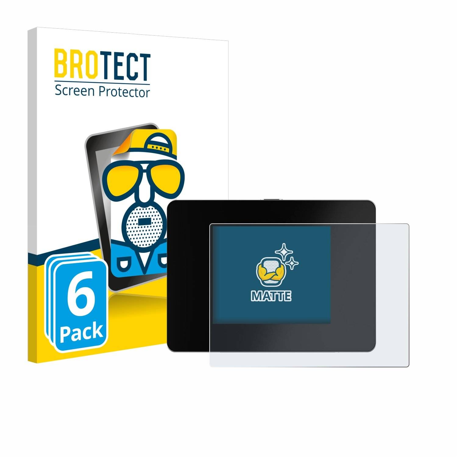 6x BROTECT Entspiegelungs-Folie für REINER SCT Authenticator