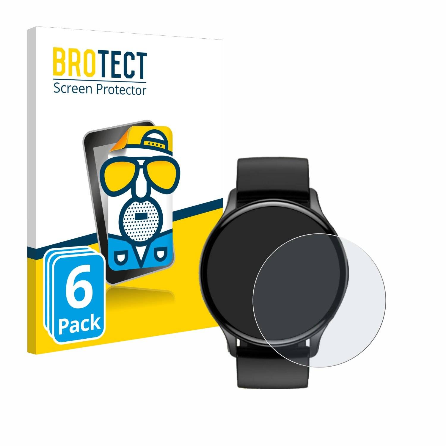 6x BROTECT Entspiegelungs-Folie für Sross Smartwatch