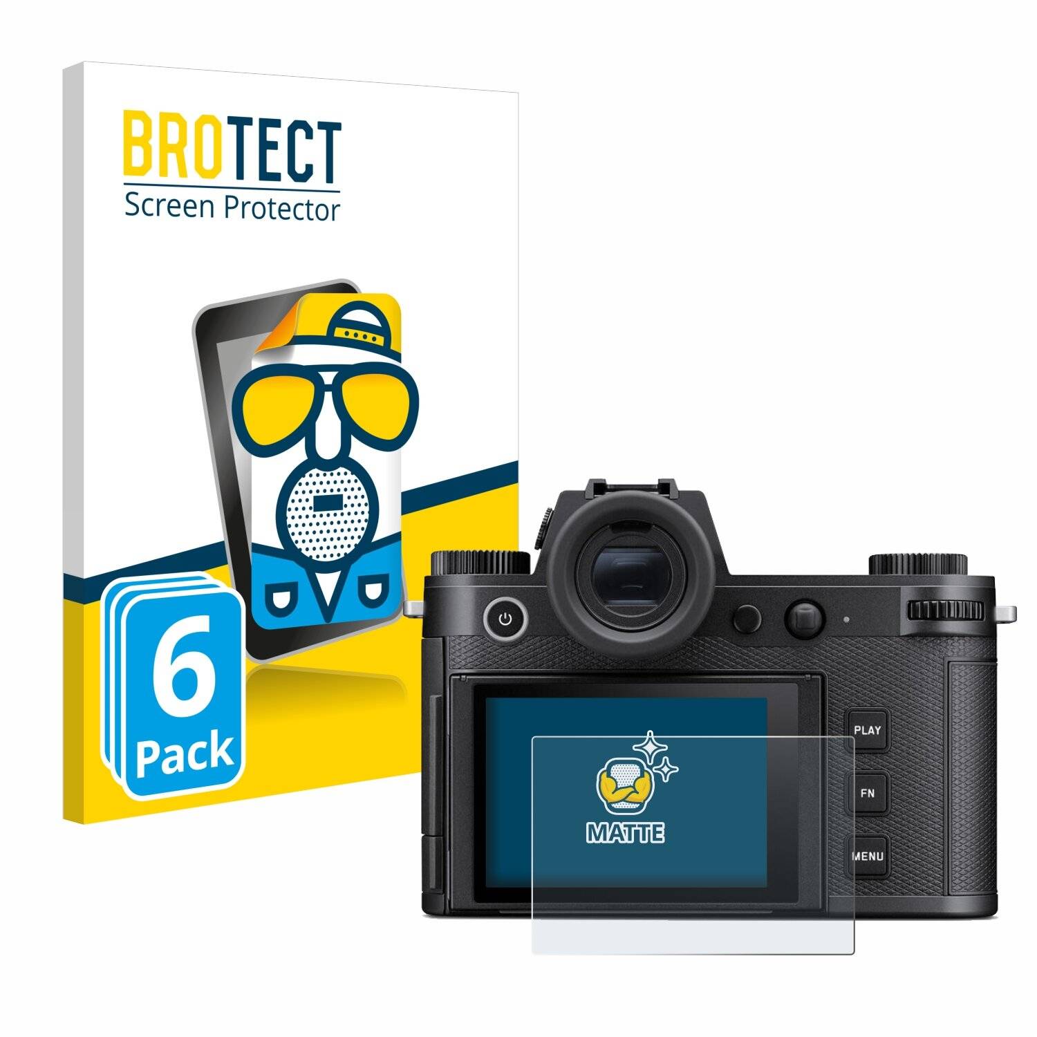 6x BROTECT Entspiegelungs-Folie für Leica