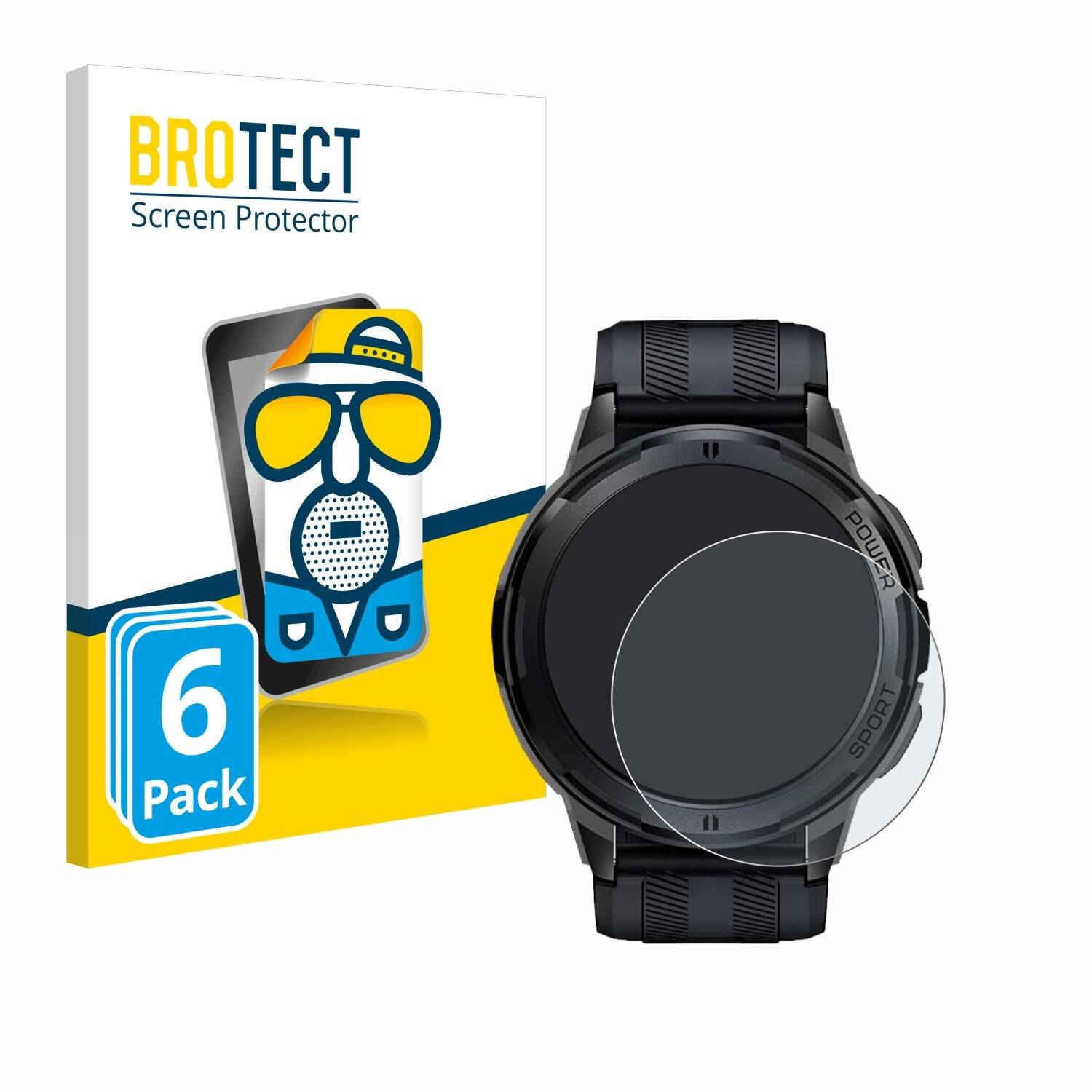 6x BROTECT Entspiegelungs-Folie für Oukitel BT10