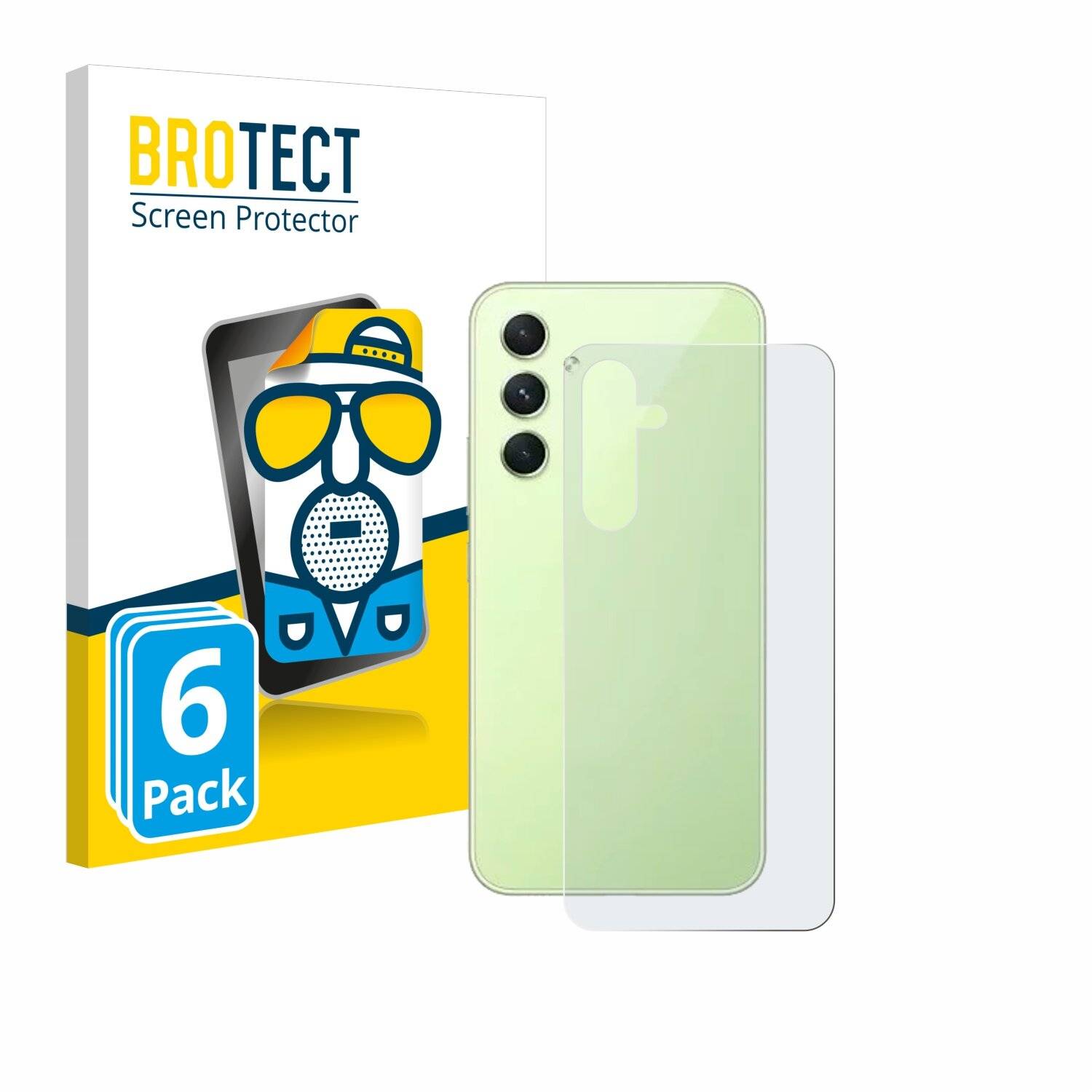 6x BROTECT Entspiegelungs-Folie für Samsung Galaxy A54 5G Enterprise Edition