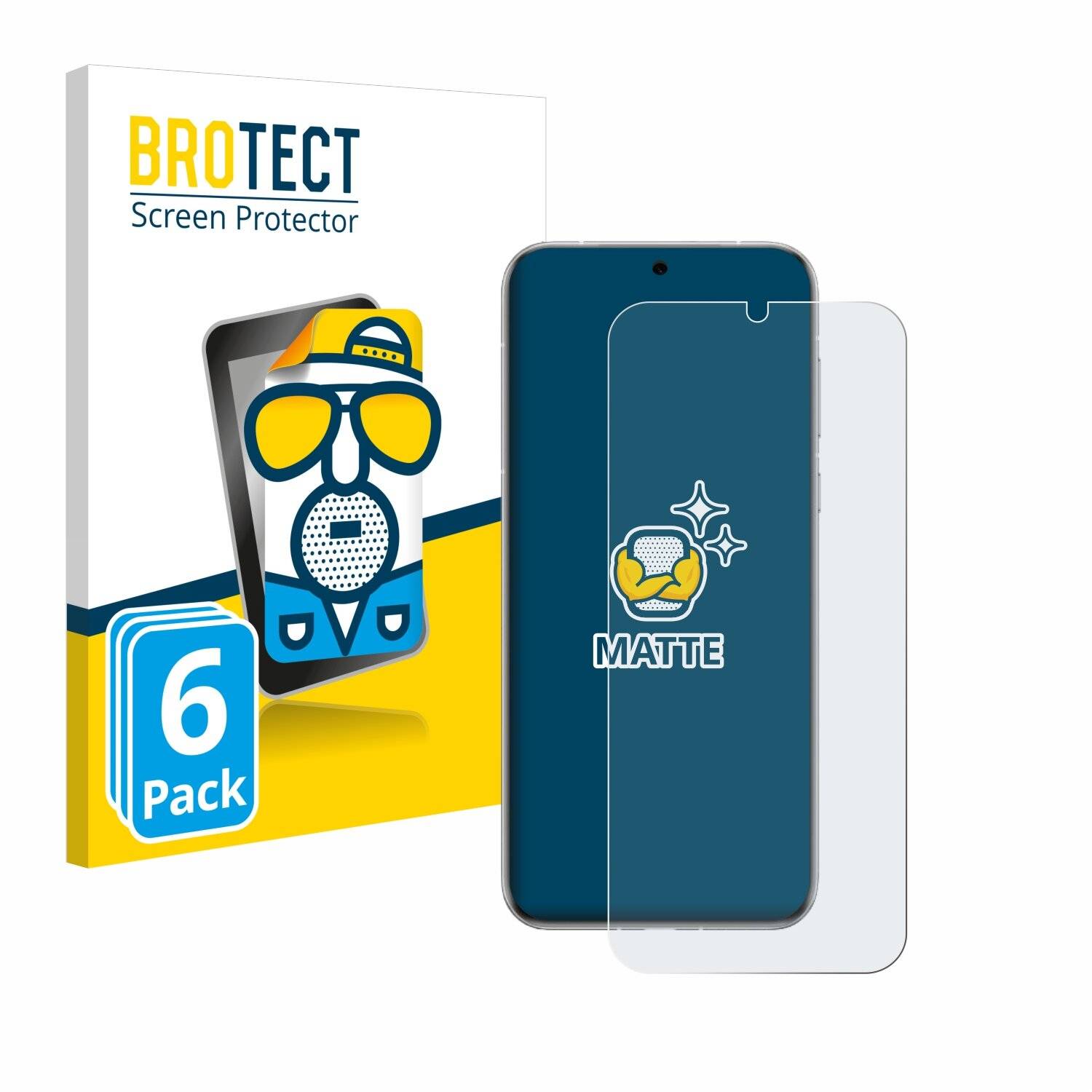 6x BROTECT Entspiegelungs-Folie für Huawei Pura 70