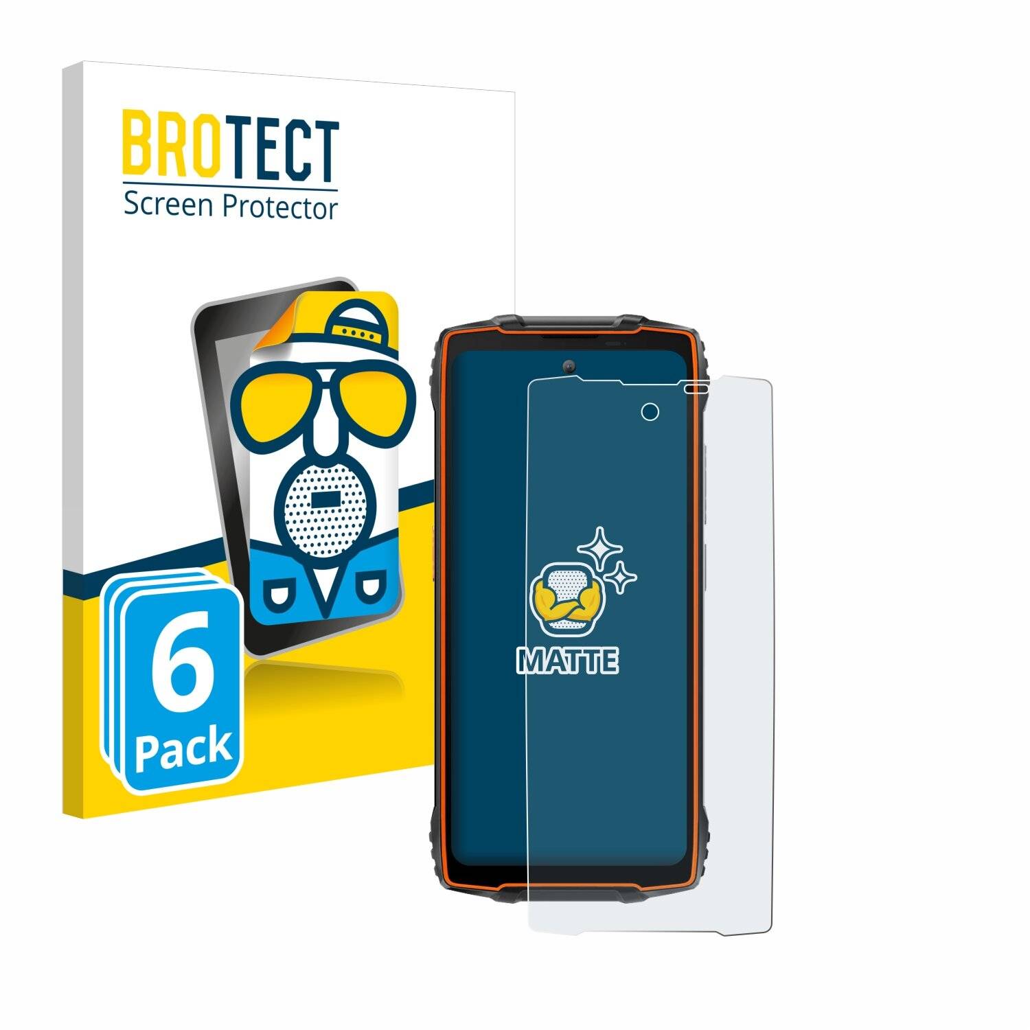 6x BROTECT Entspiegelungs-Folie für Blackview Oscal Pilot