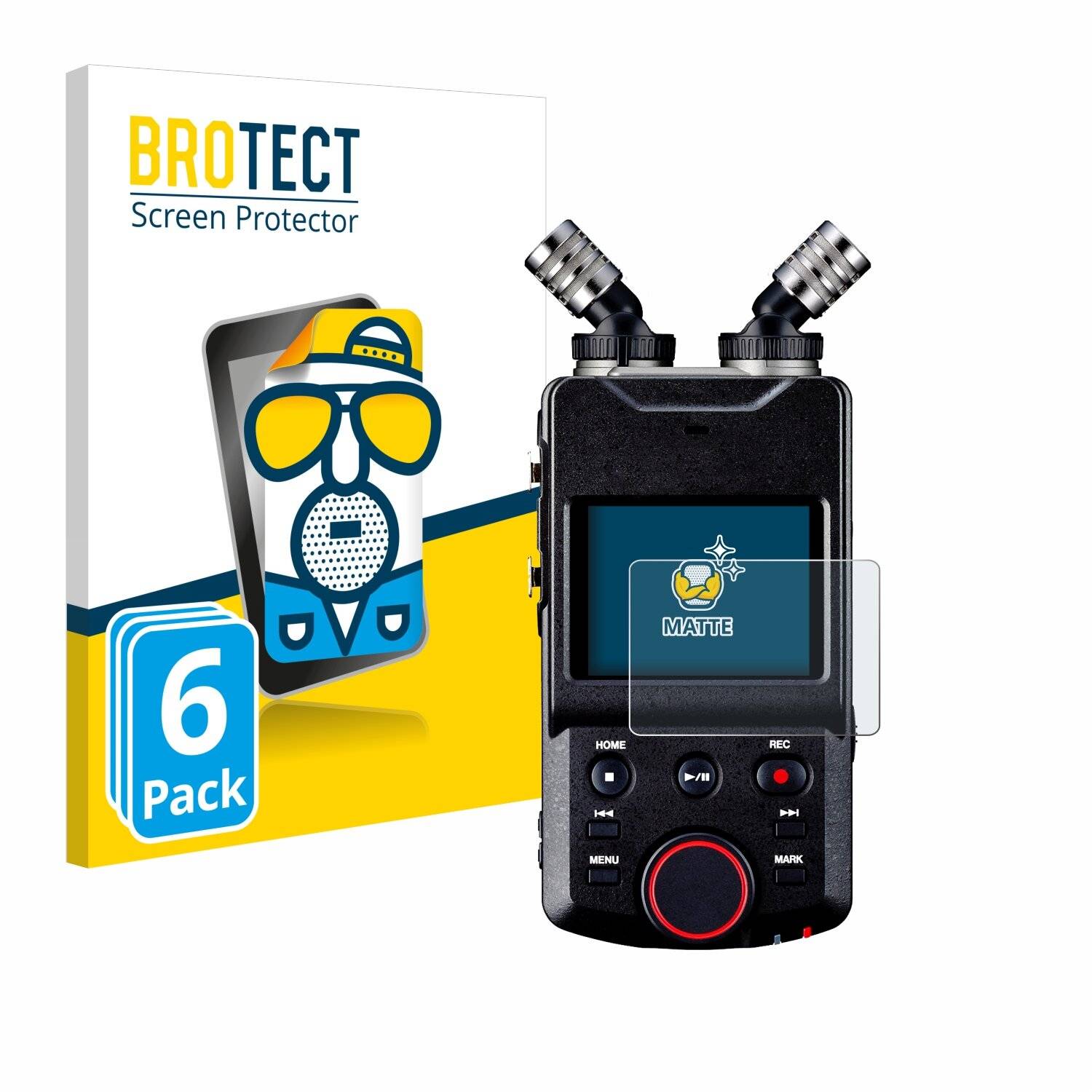 6x BROTECT Entspiegelungs-Folie für Tascam Portacapture