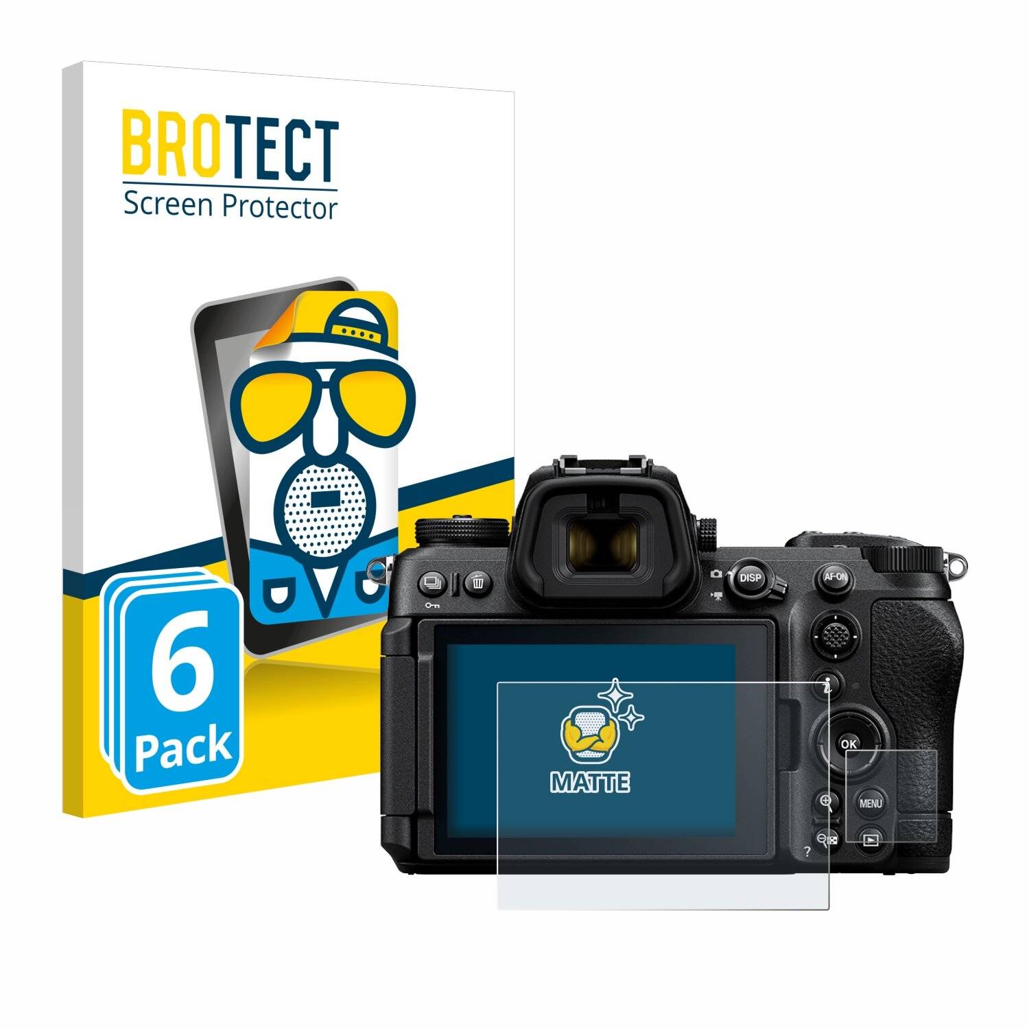 6x BROTECT Entspiegelungs-Folie für Nikon Z6