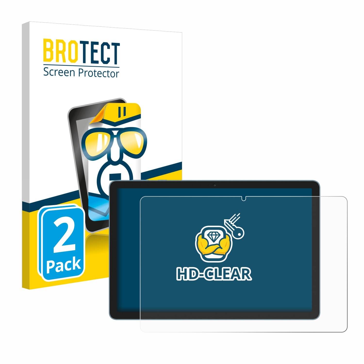 2x BROTECT Displayschutz-Folie für Honor Pad