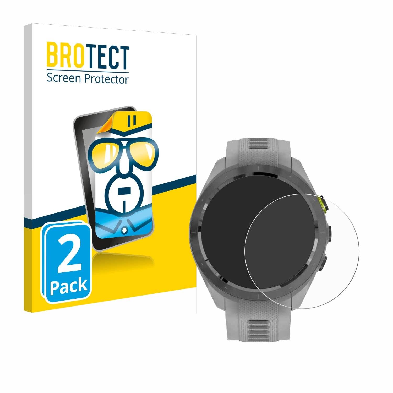 2x BROTECT Displayschutz-Folie für Garmin Approach S70 (42
