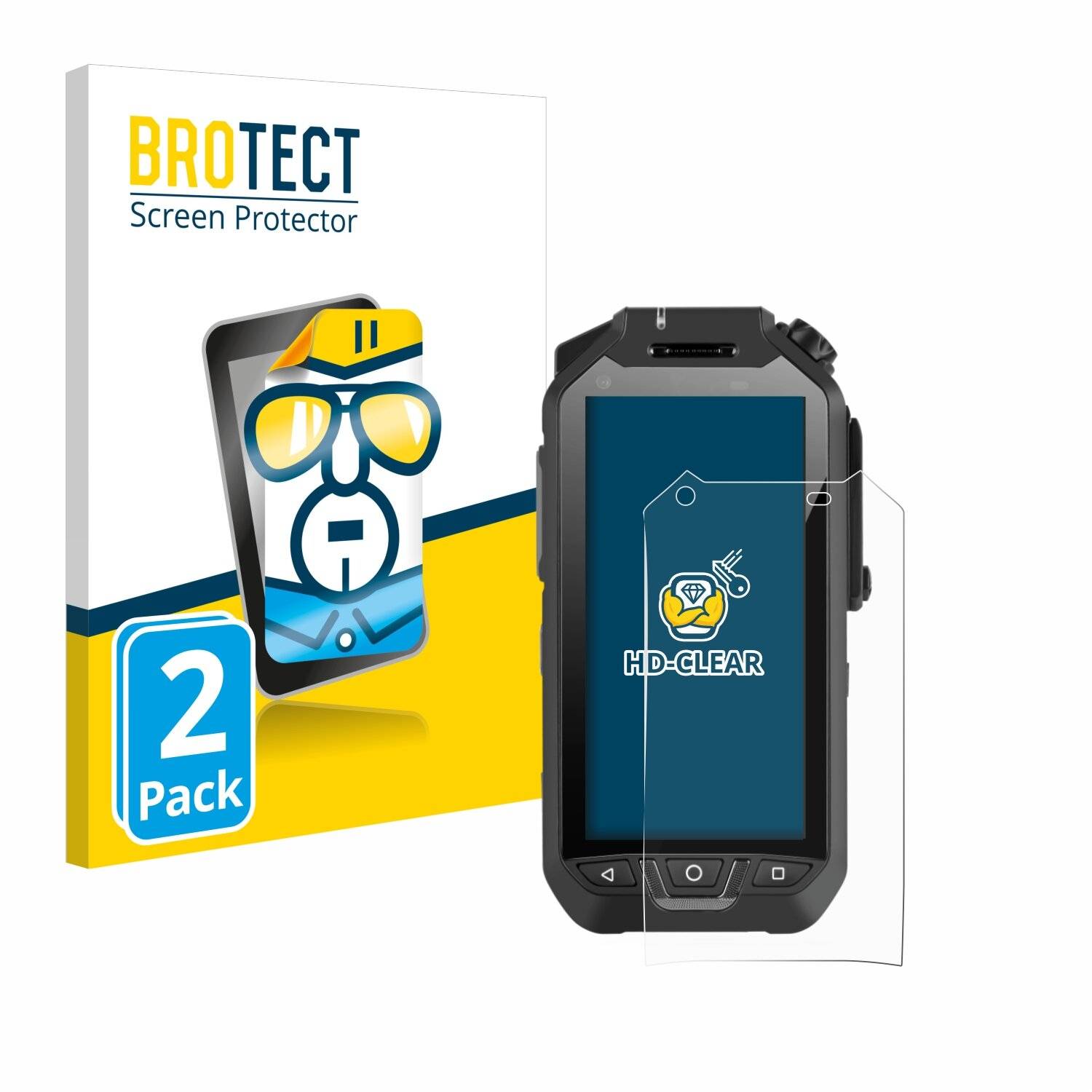 2x BROTECT Displayschutz-Folie für RugGear
