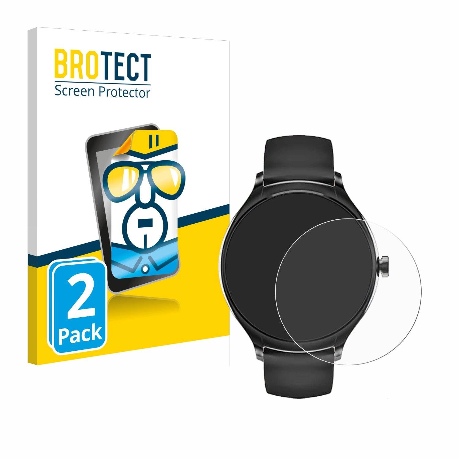 2x BROTECT Displayschutz-Folie für Pireware Harmony