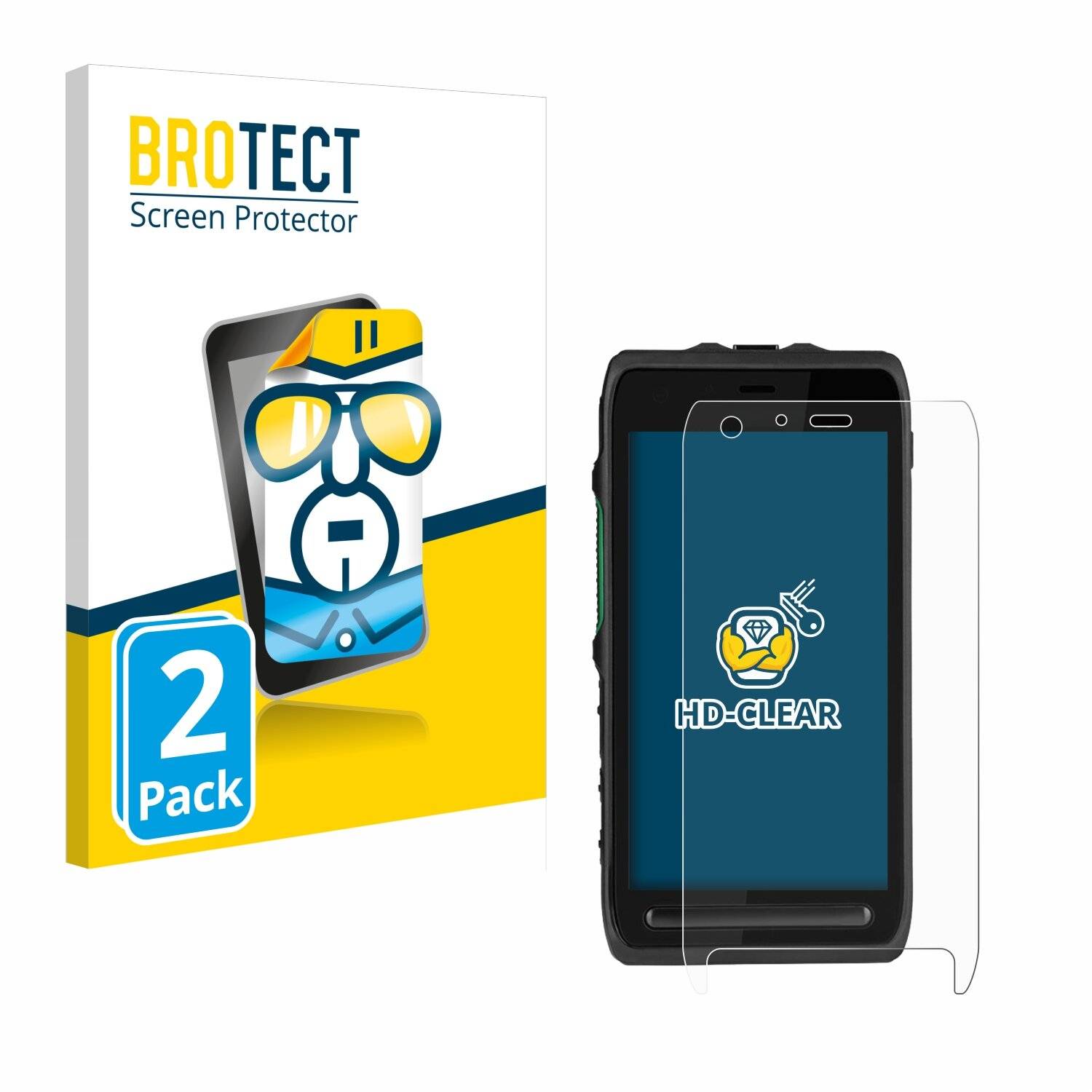 2x BROTECT Displayschutz-Folie für Motorola LEX