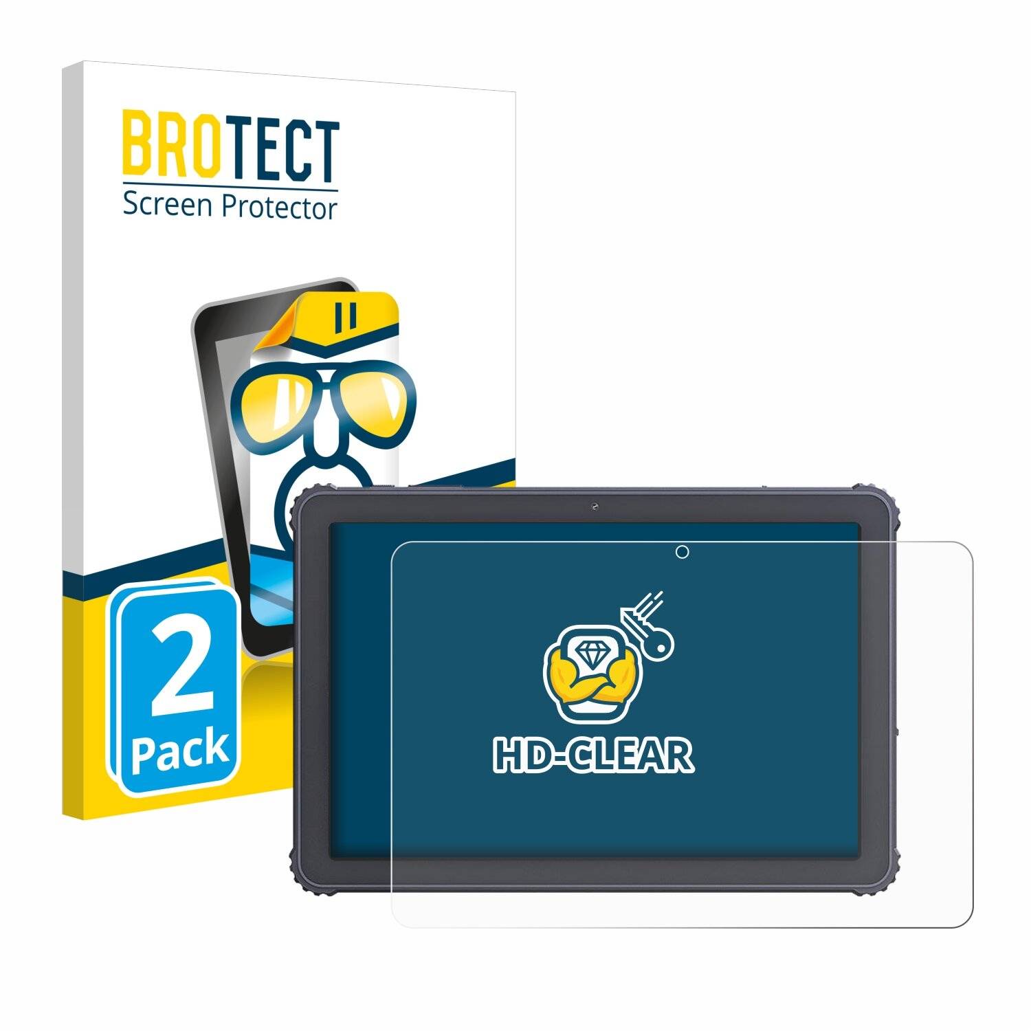 2x BROTECT Displayschutz-Folie für Cubot Tab