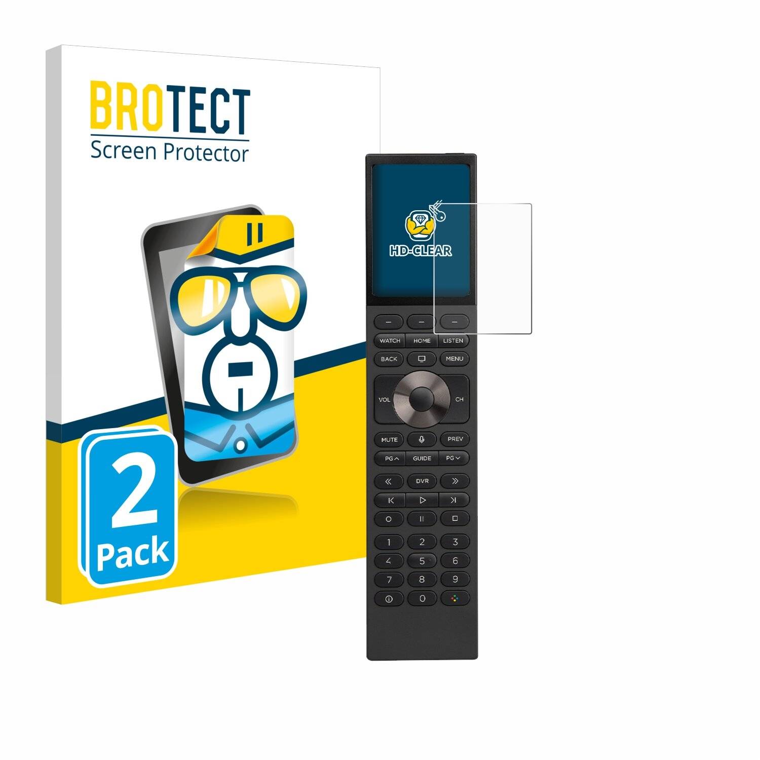 2x BROTECT Displayschutz-Folie für Control 4 Halo