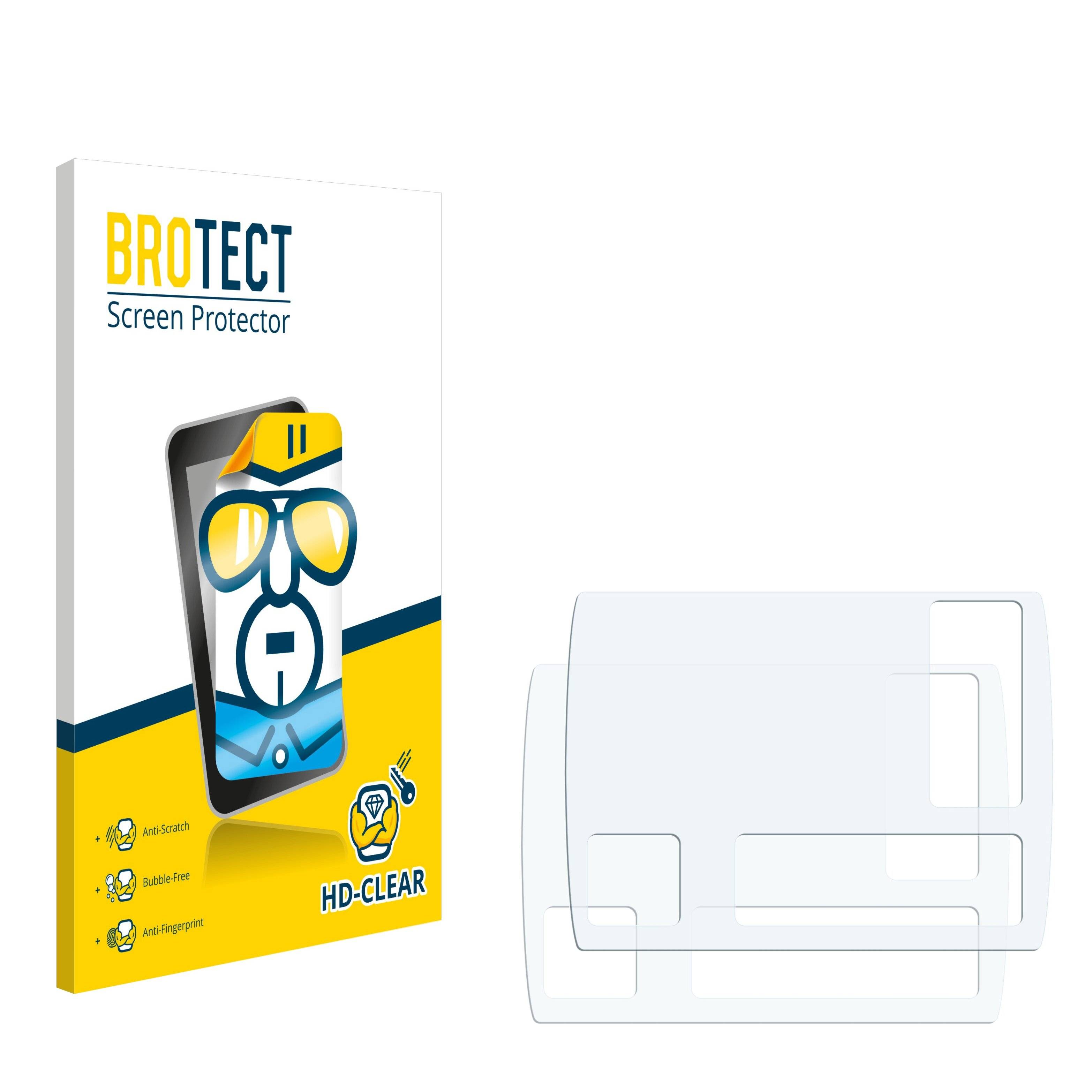 2x BROTECT Displayschutz-Folie für Cane Crono Par