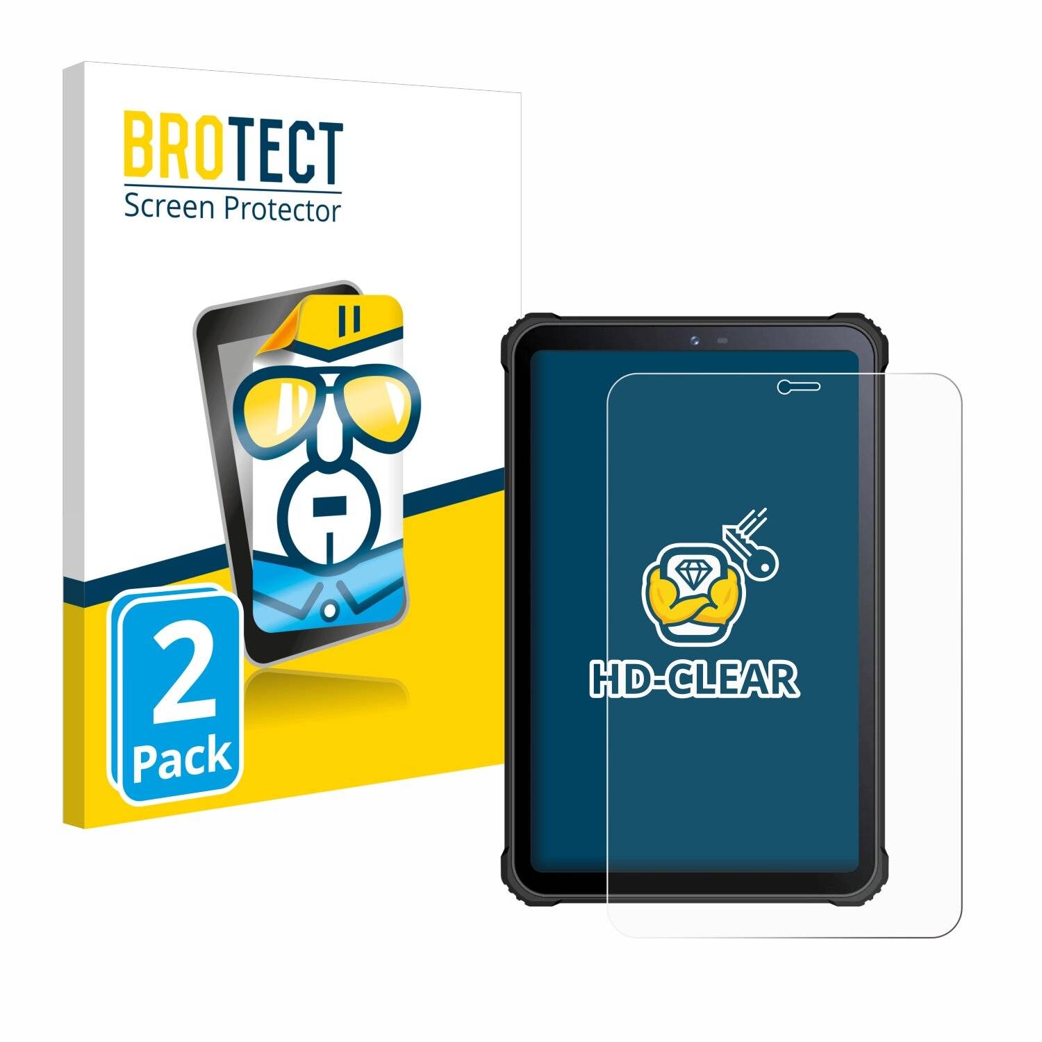 2x BROTECT Displayschutz-Folie für Oukitel
