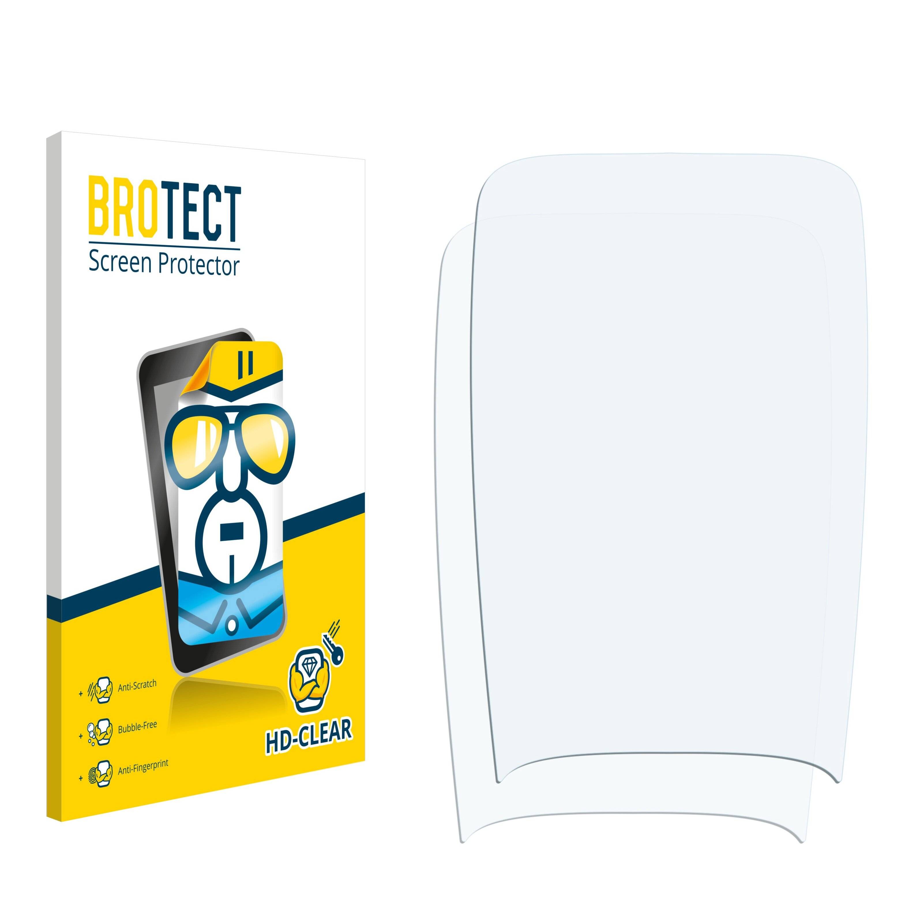 2x BROTECT Displayschutz-Folie für Medisana TENS