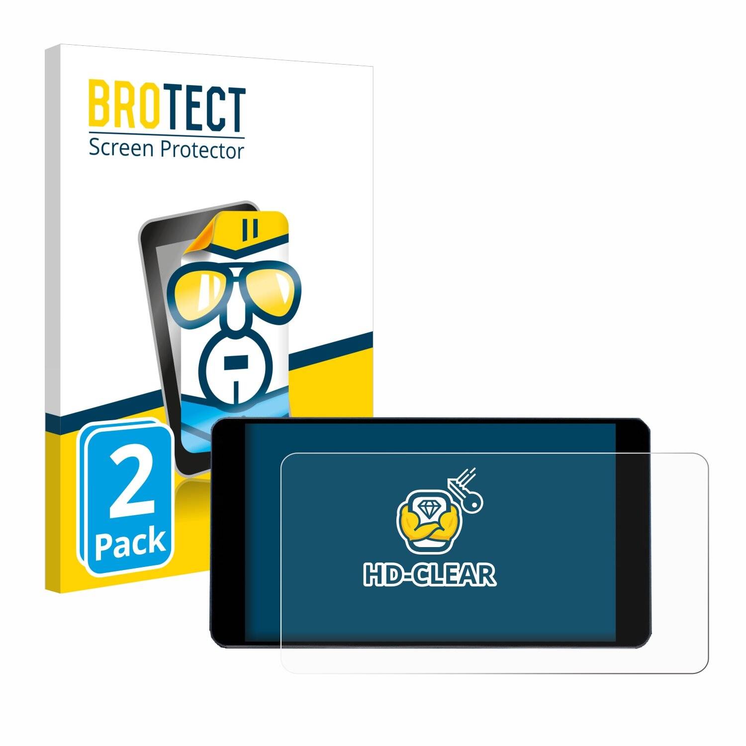 2x BROTECT Displayschutz-Folie für Zontes