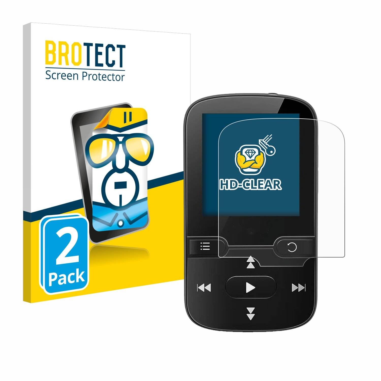 2x BROTECT Displayschutz-Folie für Etacé