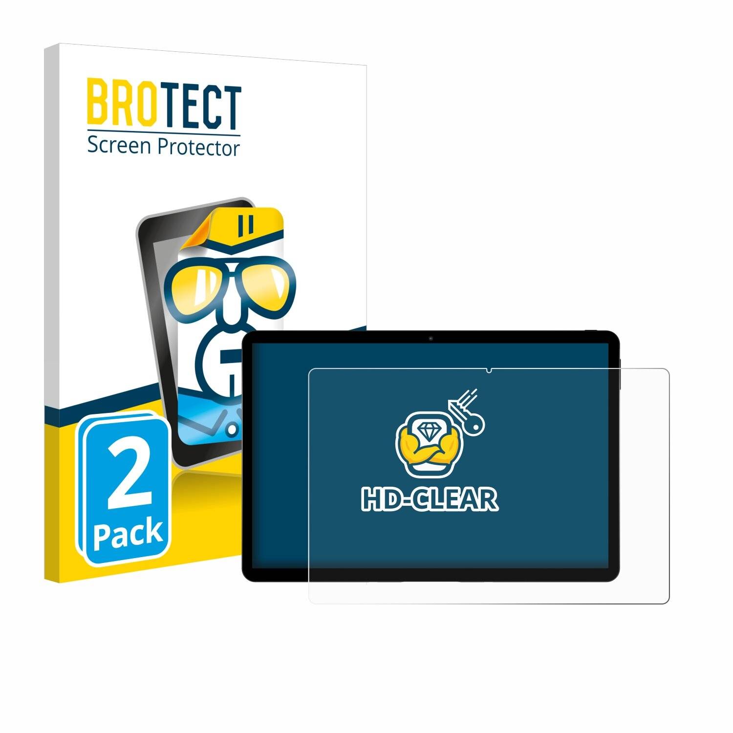2x BROTECT Displayschutz-Folie für Teclast