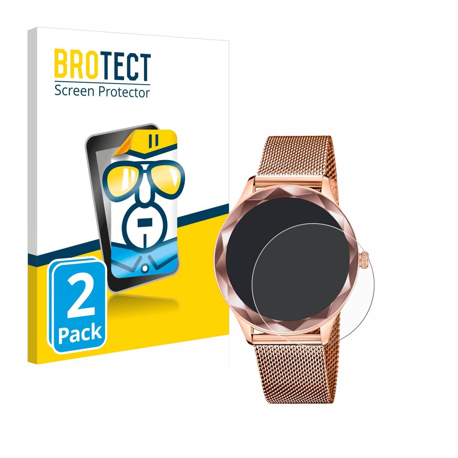 2x BROTECT Displayschutz-Folie für Lotus SMARTIME