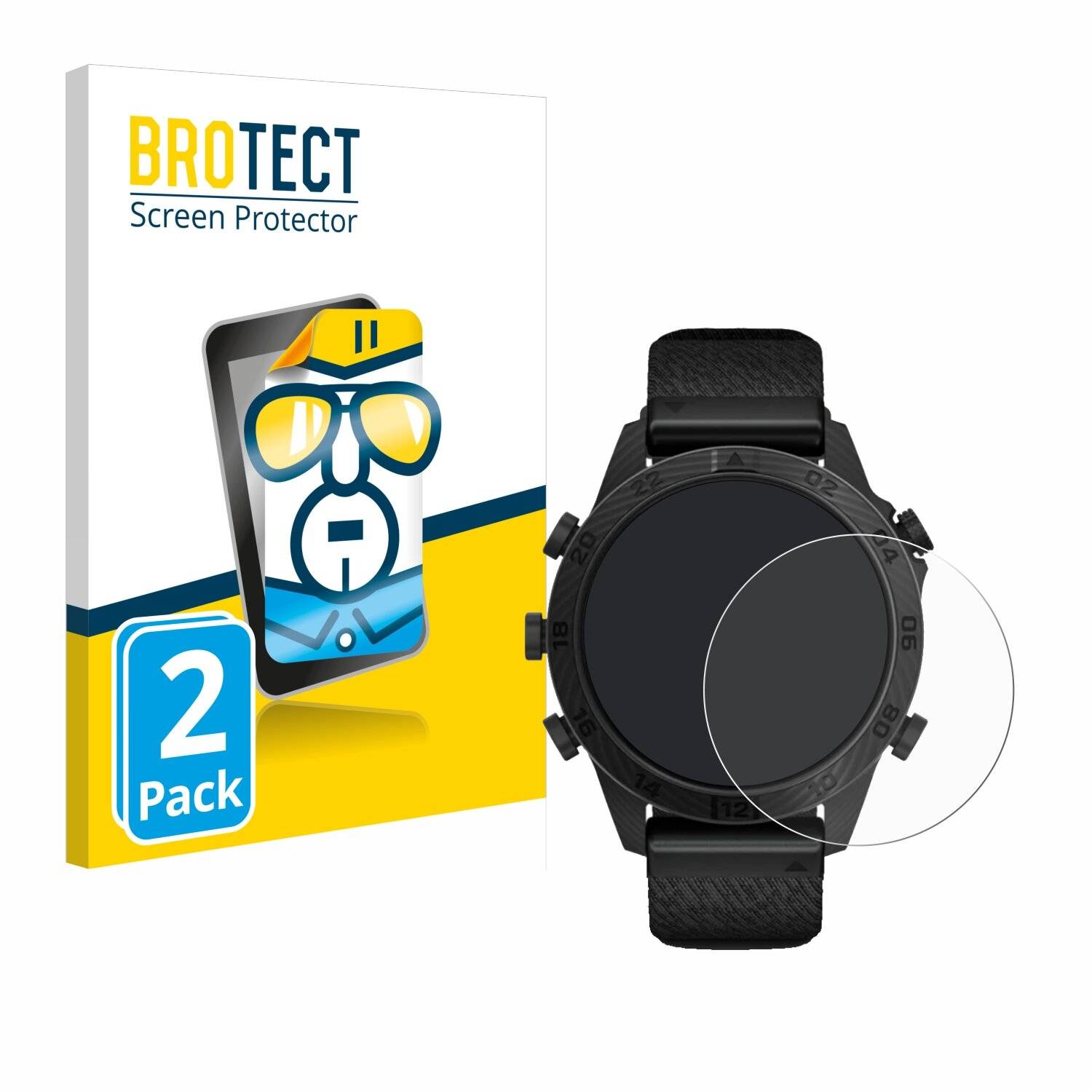 2x BROTECT Displayschutz-Folie für Garmin Marq Commander Gen