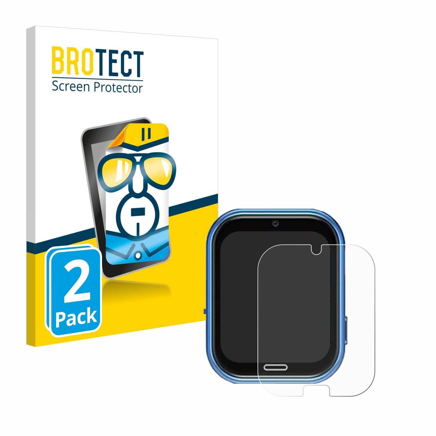 2x BROTECT Displayschutz-Folie für Lylica
