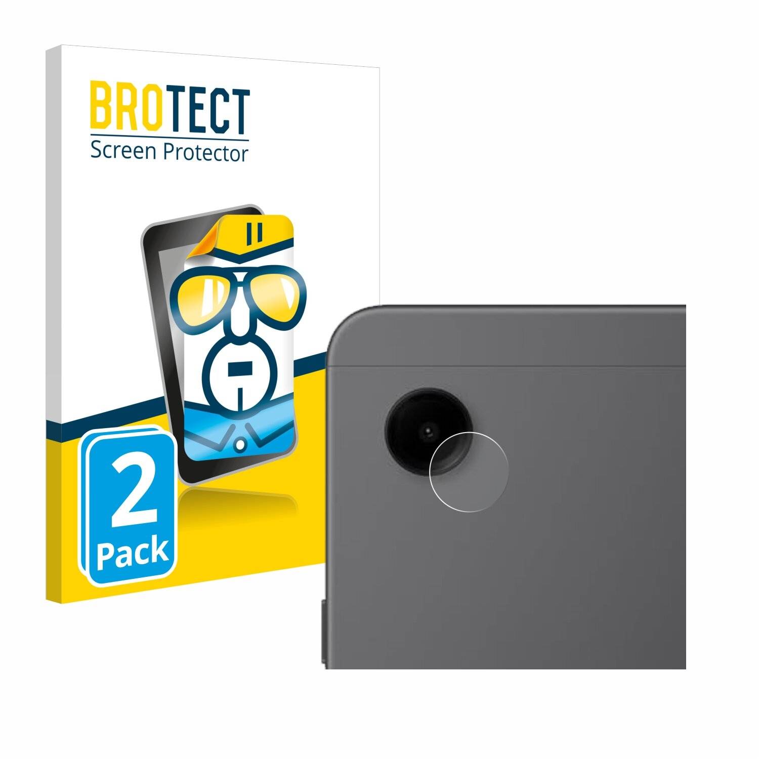 2x BROTECT Displayschutz-Folie für Samsung Galaxy Tab A9 WiFi (NUR
