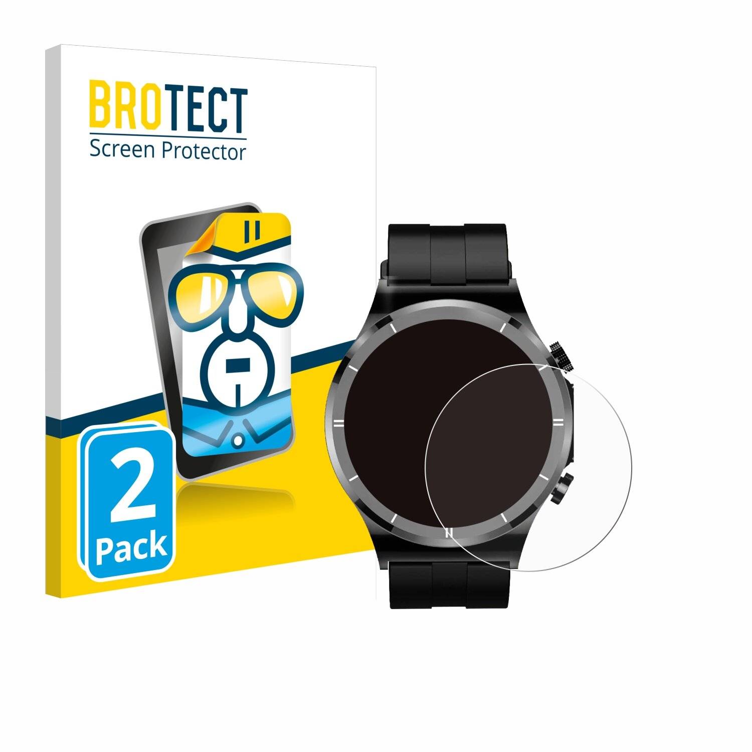 2x BROTECT Displayschutz-Folie für DekeFit T30