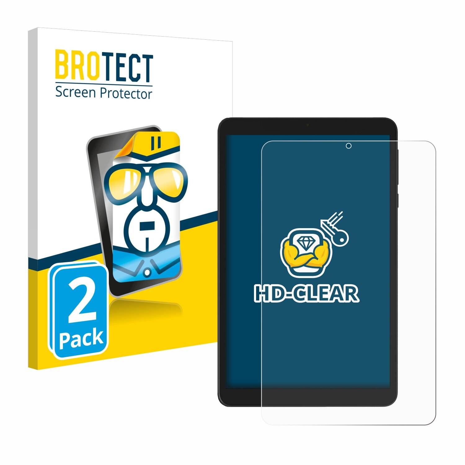 2x BROTECT Displayschutz-Folie für Doogee T20