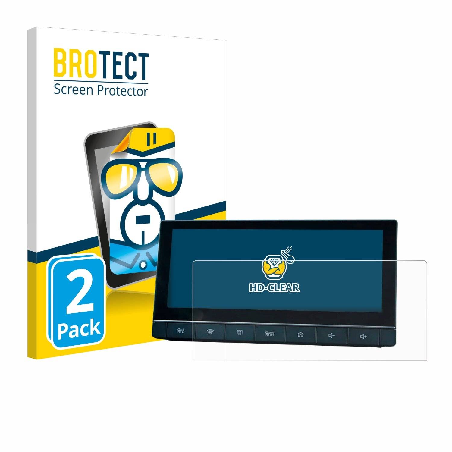 2x BROTECT Displayschutz-Folie für MG 5 IPS-HD