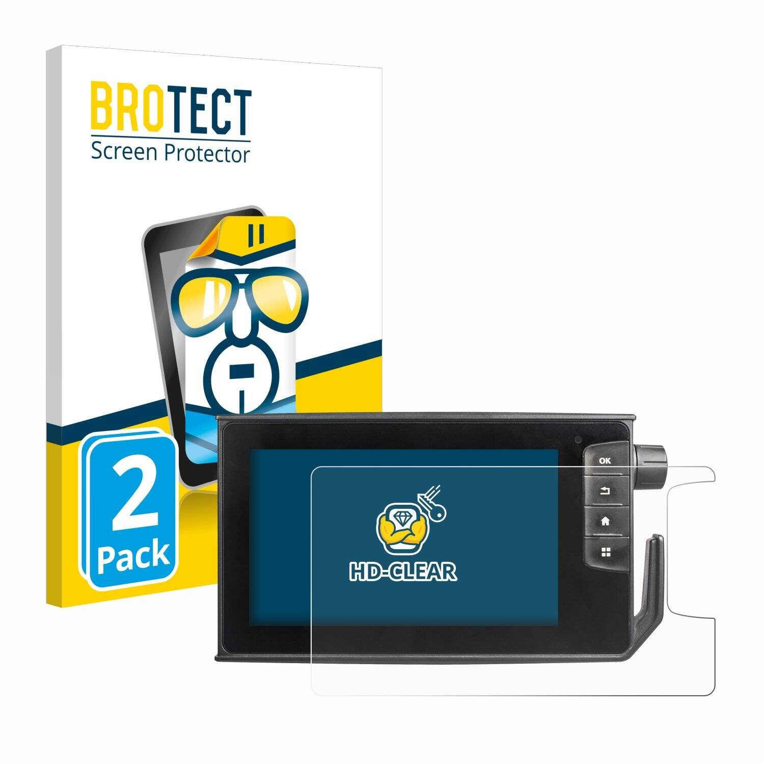 2x BROTECT Displayschutz-Folie für Valtra SmartTouch