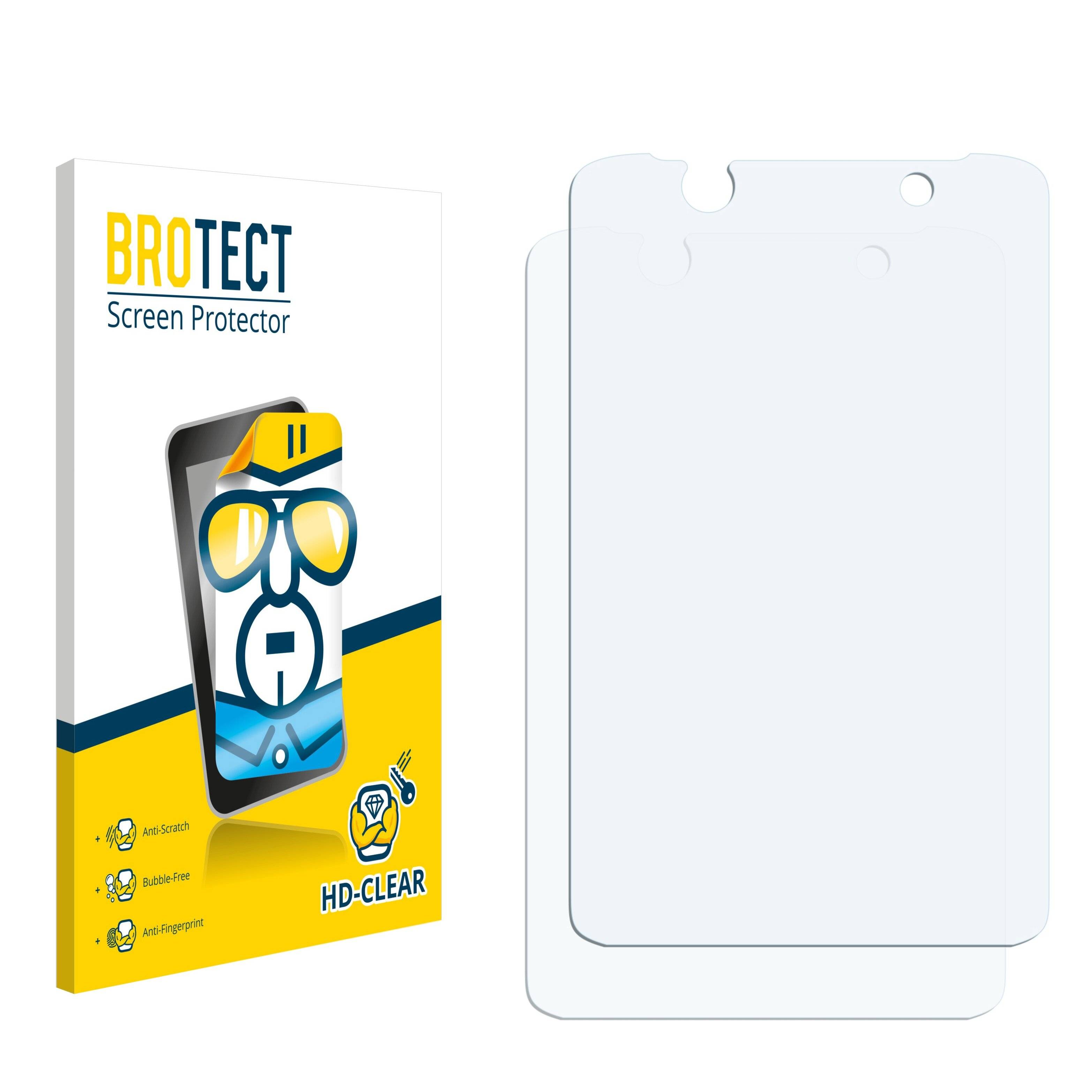 2x BROTECT Displayschutz-Folie für Zebra