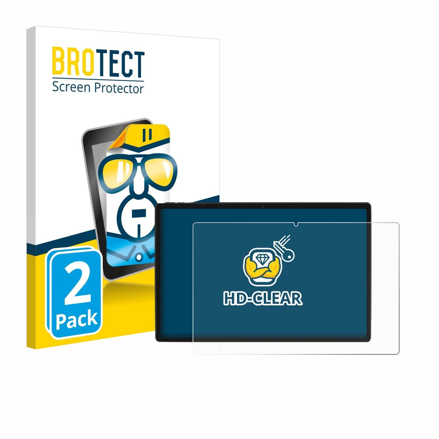 2x BROTECT Displayschutz-Folie für Goodtel