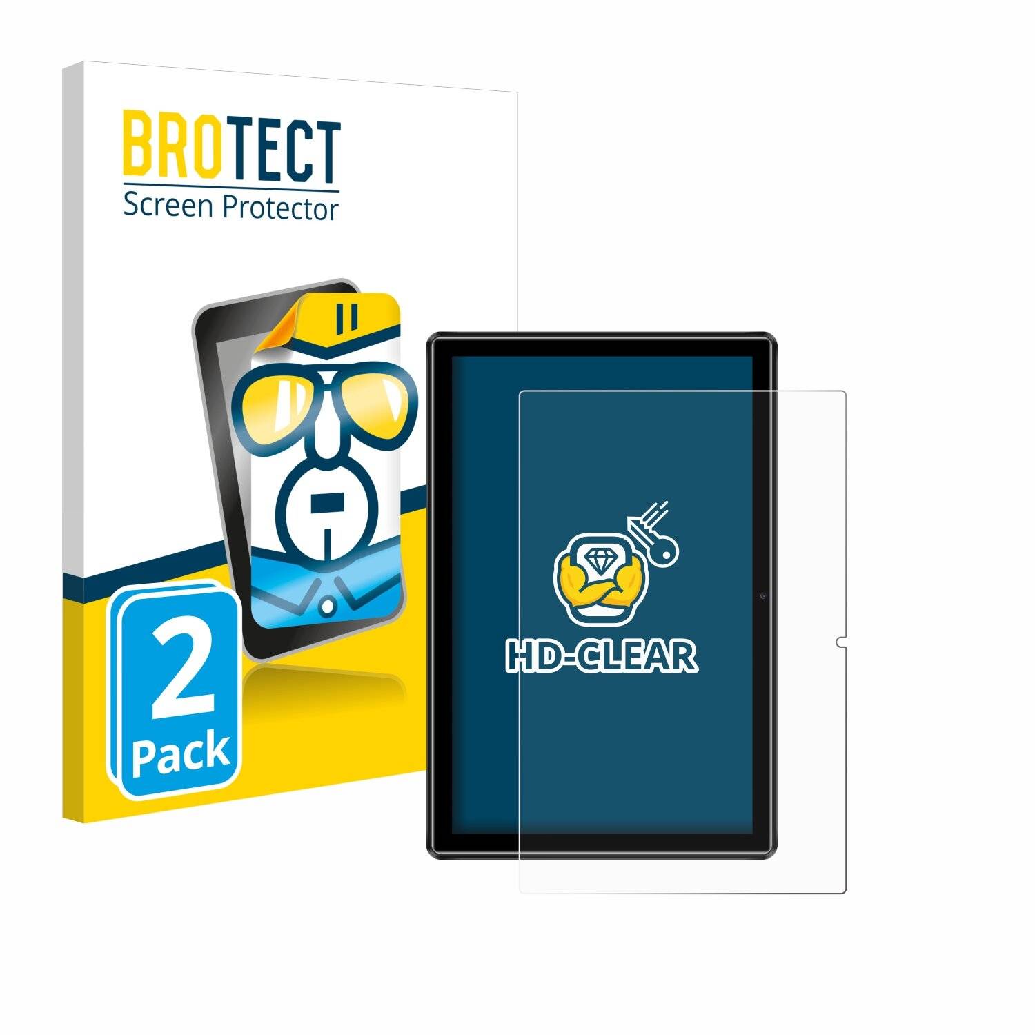 2x BROTECT Displayschutz-Folie für Doogee
