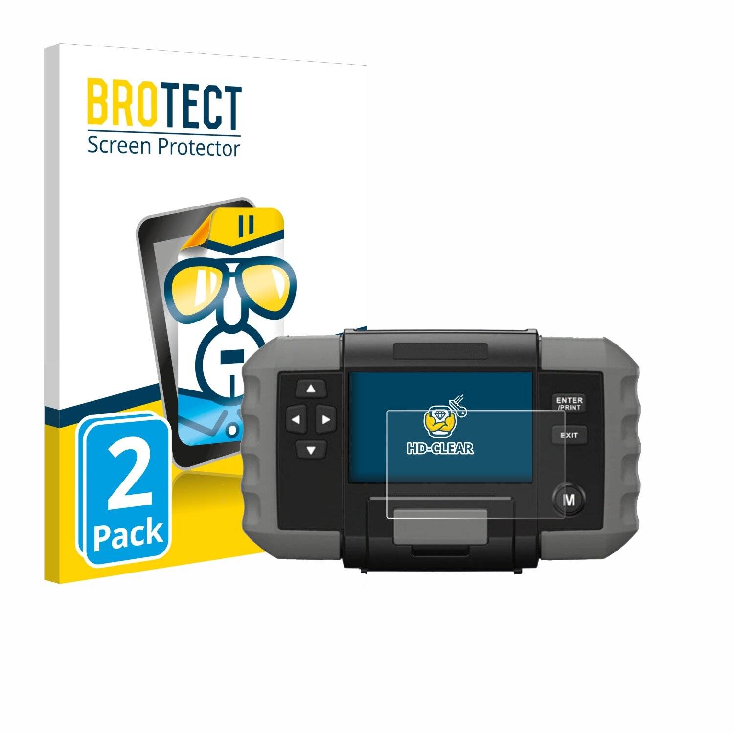 2x BROTECT Displayschutz-Folie für Topdon BT