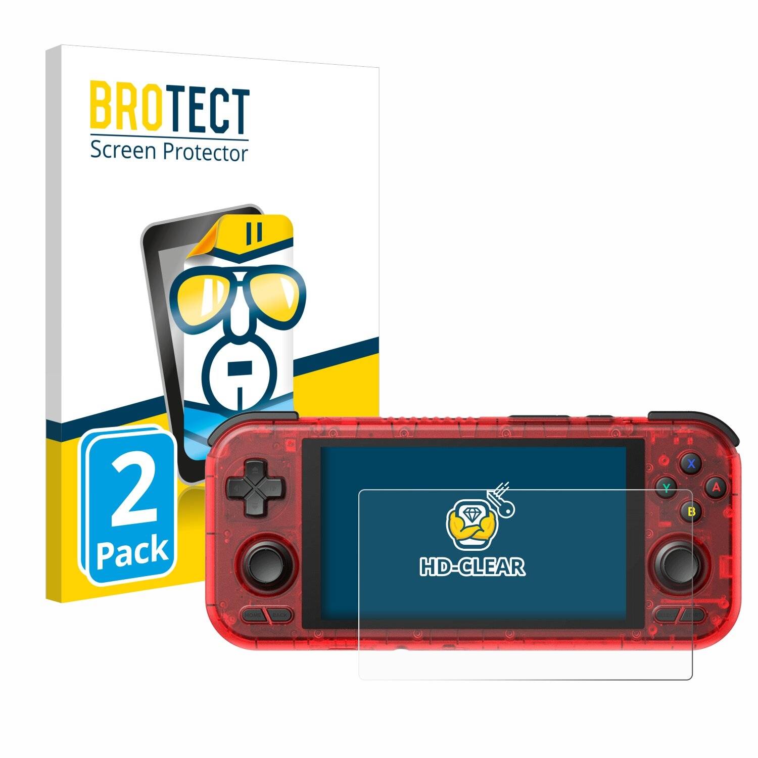 2x BROTECT Displayschutz-Folie für Retroid Pocket 4