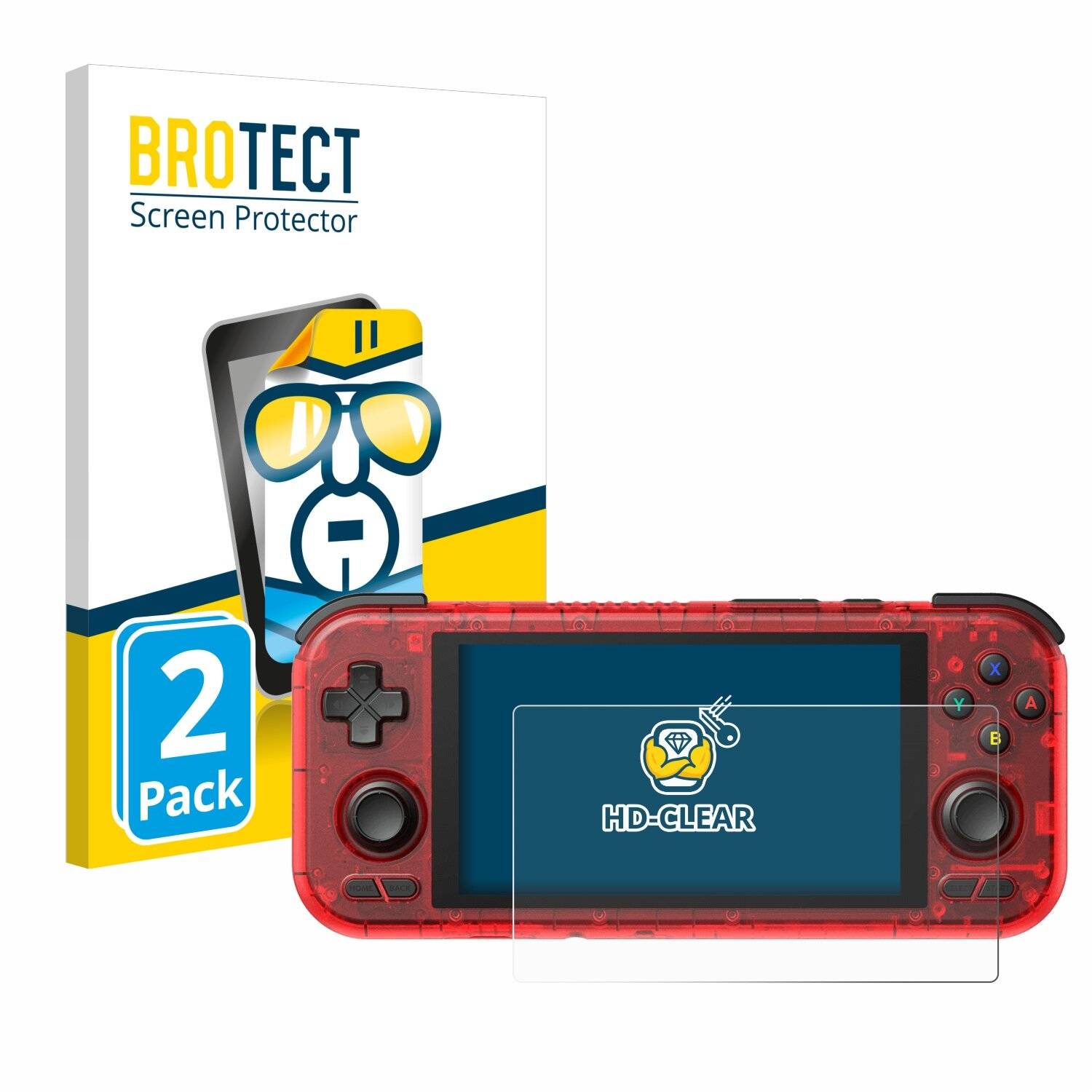 2x BROTECT Displayschutz-Folie für Retroid Pocket