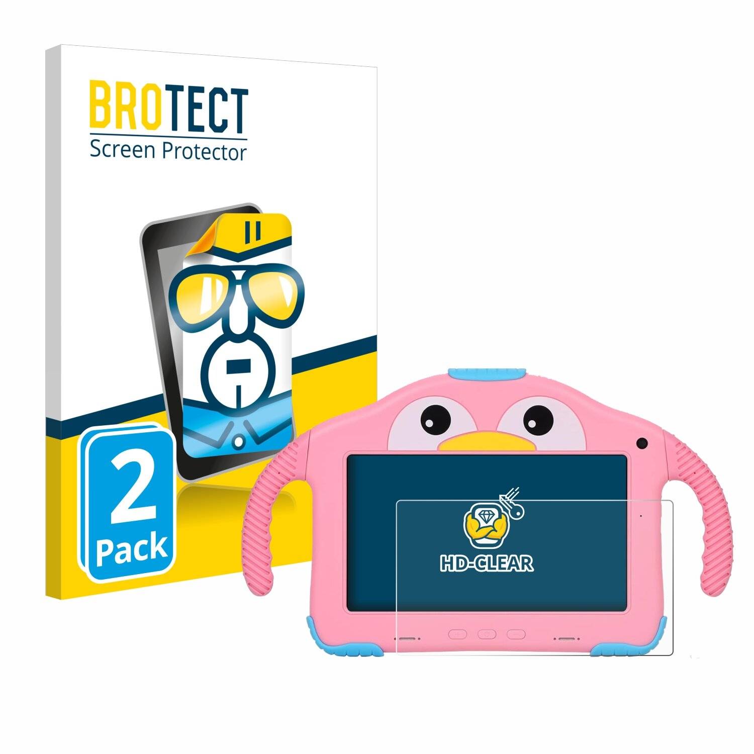 2x BROTECT Displayschutz-Folie für okulaku KIDS03-Pro03