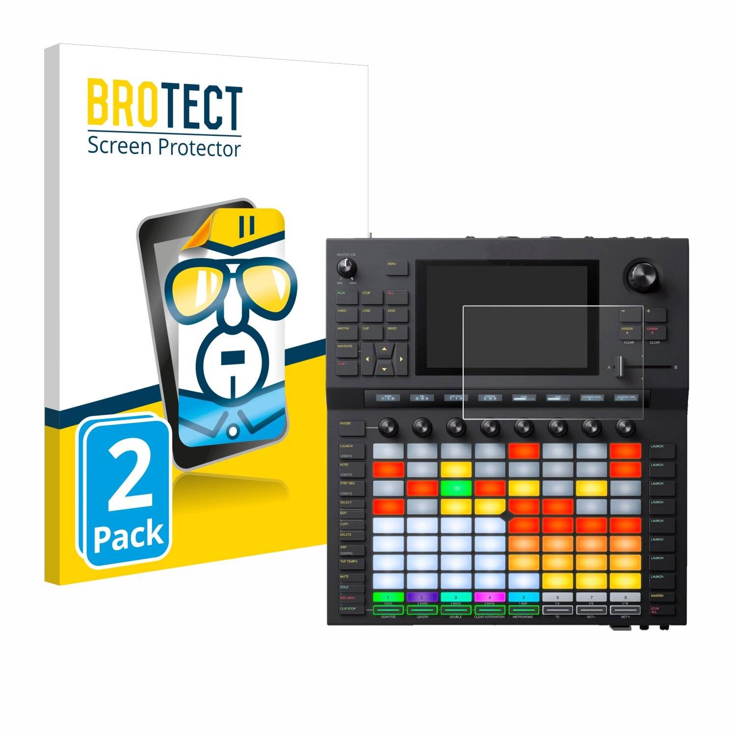 2x BROTECT Displayschutz-Folie für Akai
