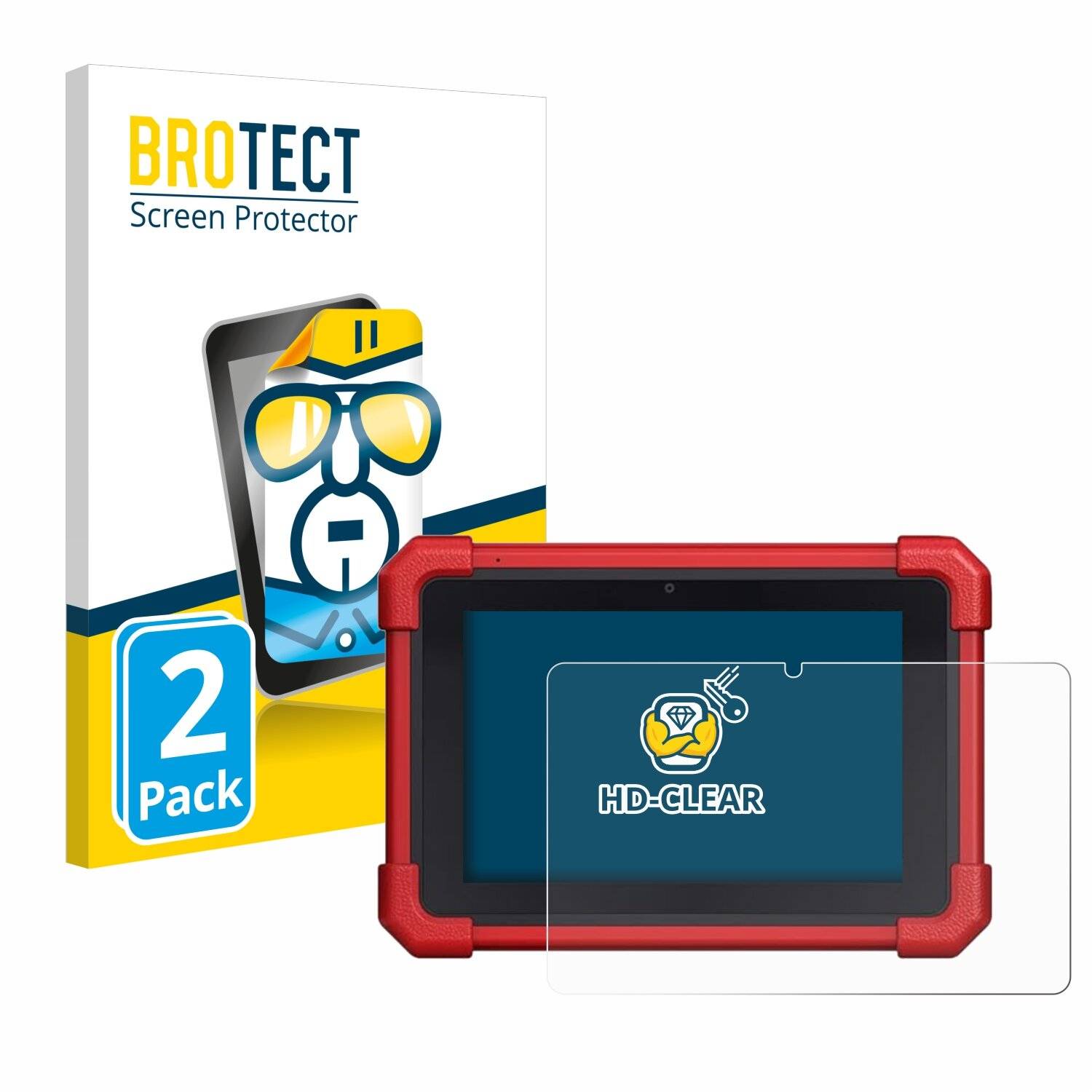 2x BROTECT Displayschutz-Folie für Launch MOT IV
