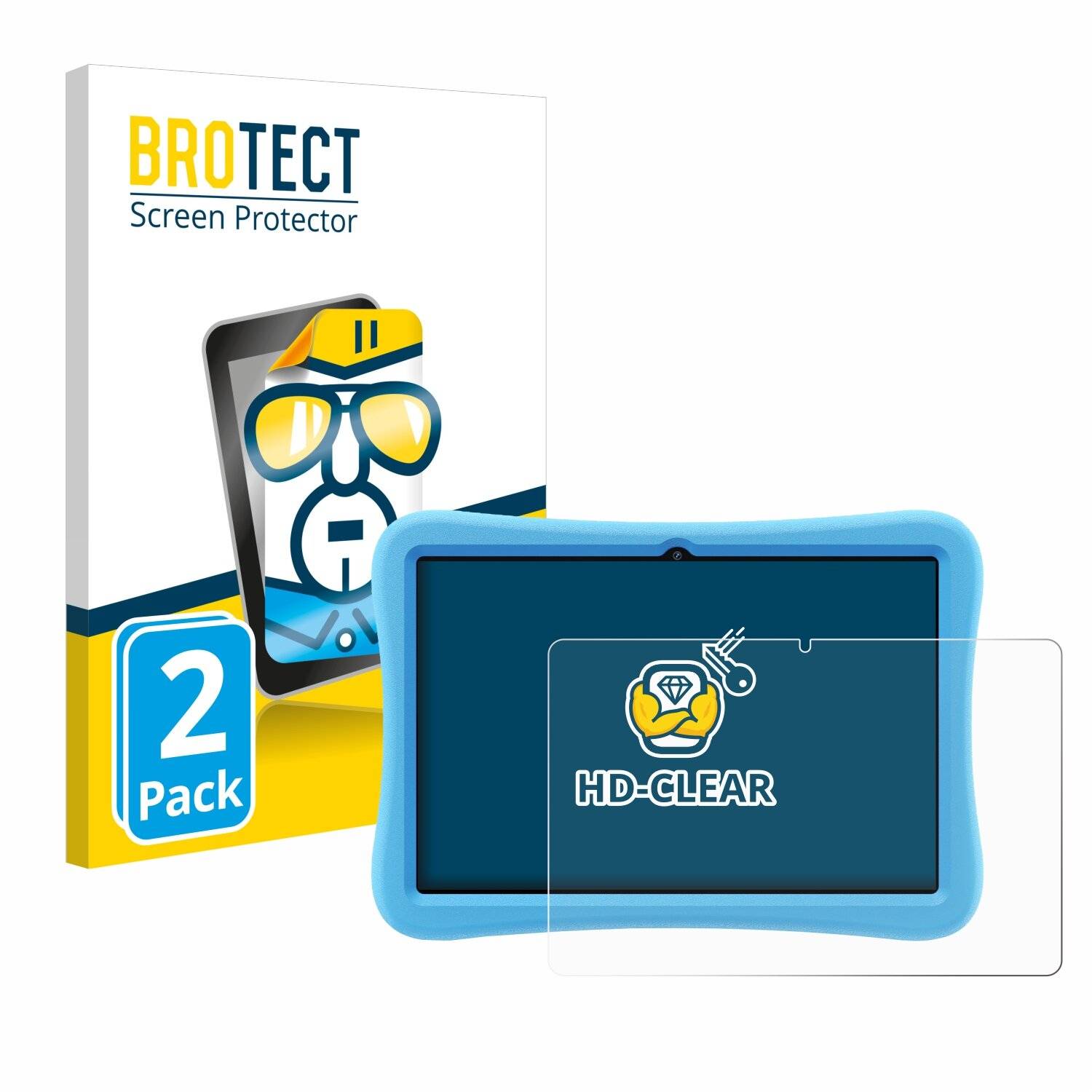 2x BROTECT Displayschutz-Folie für Oukitel OT6 Kids