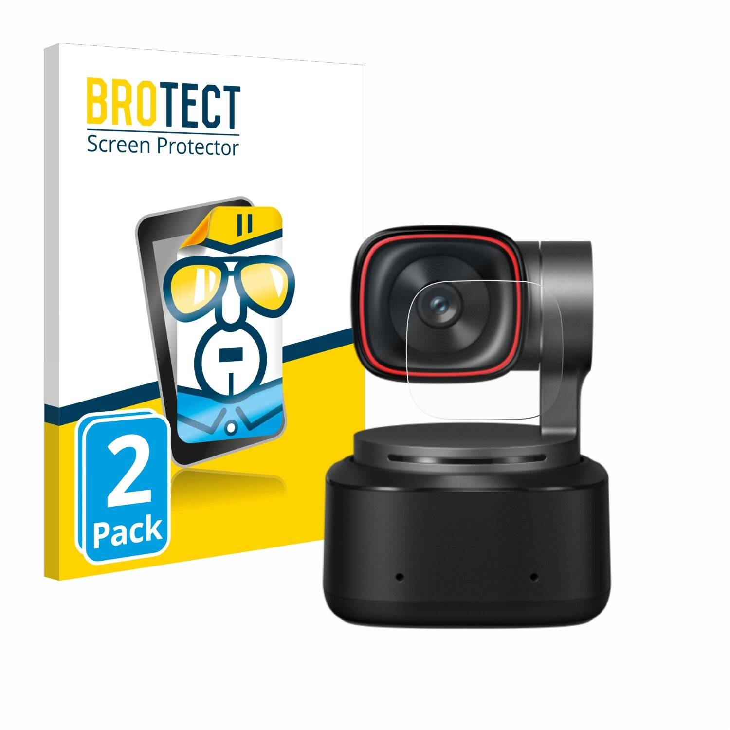 2x BROTECT Displayschutz-Folie für OBSBOT Tiny