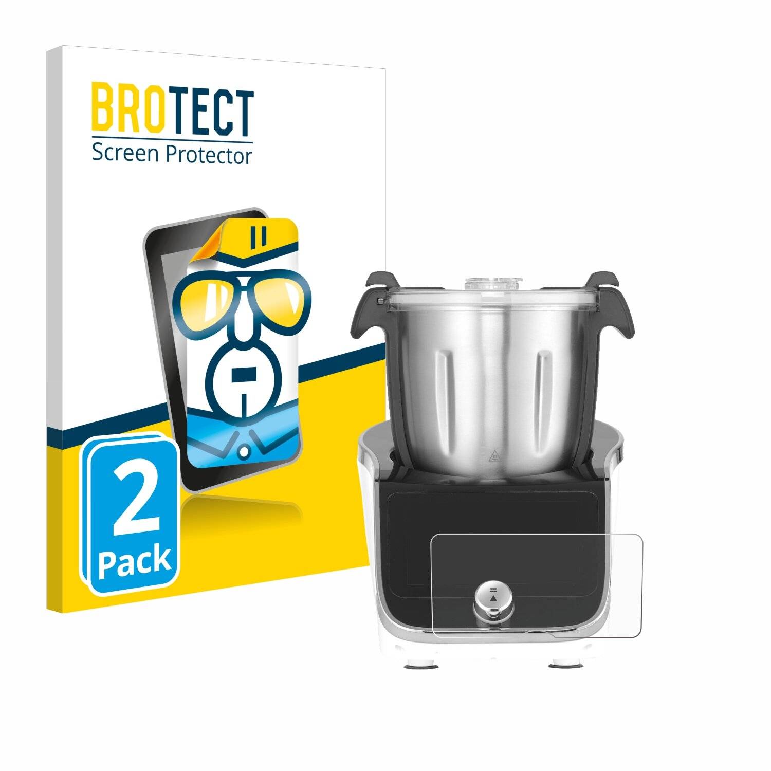 2x BROTECT Displayschutz-Folie für Hendi