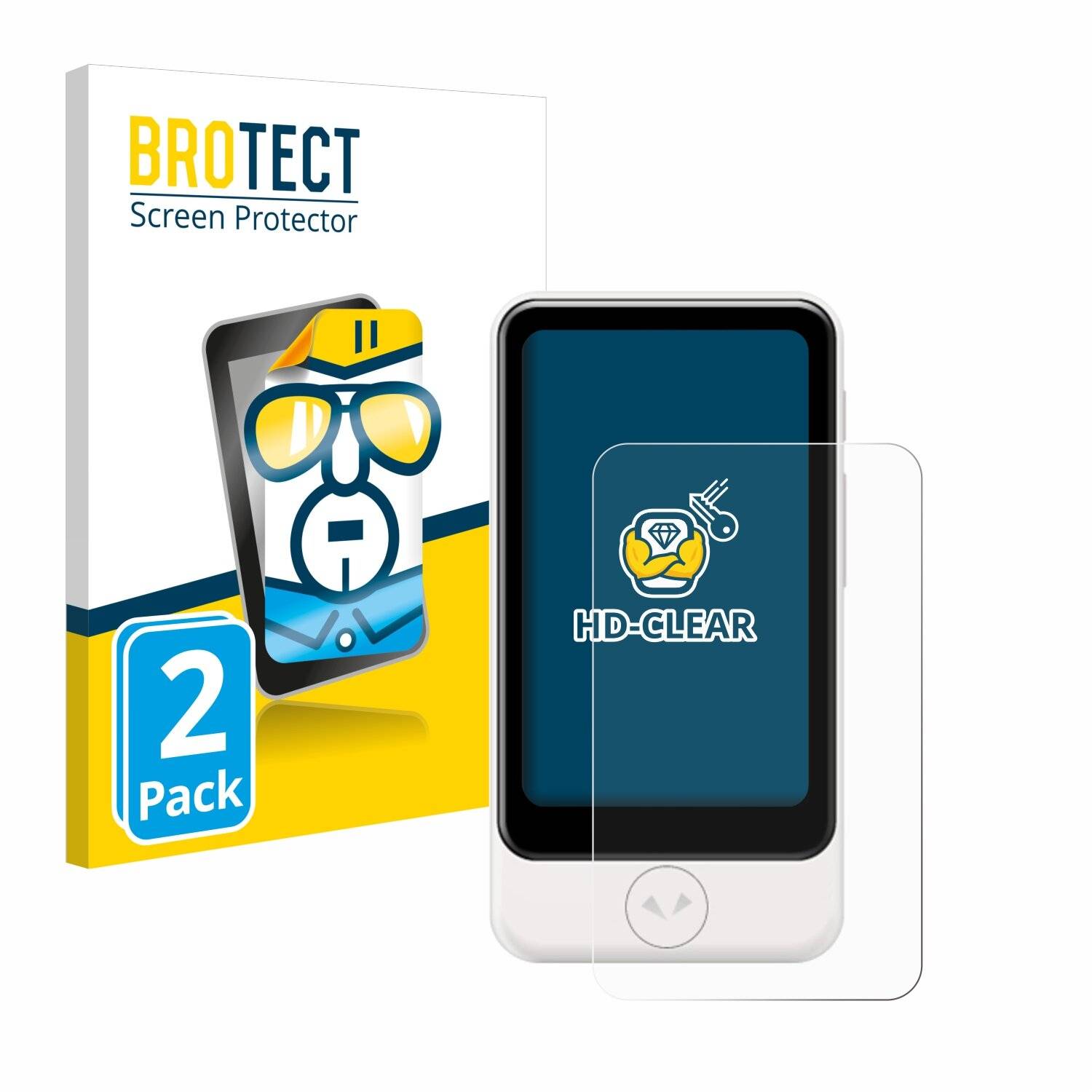 2x BROTECT Displayschutz-Folie für Pocketalk