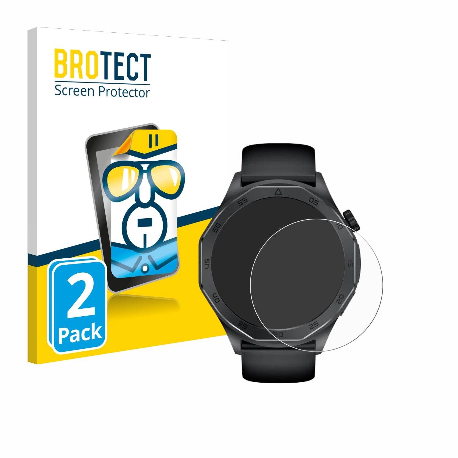 2x BROTECT Displayschutz-Folie für Kardena Care Pro 4