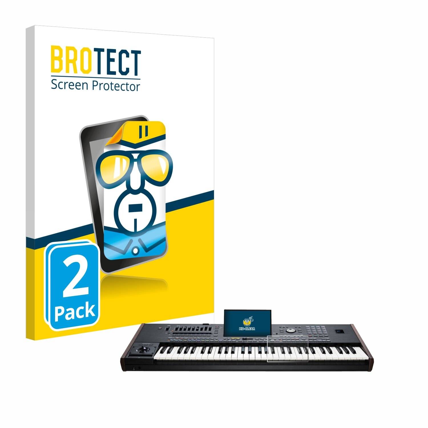 2x BROTECT Displayschutz-Folie für KORG