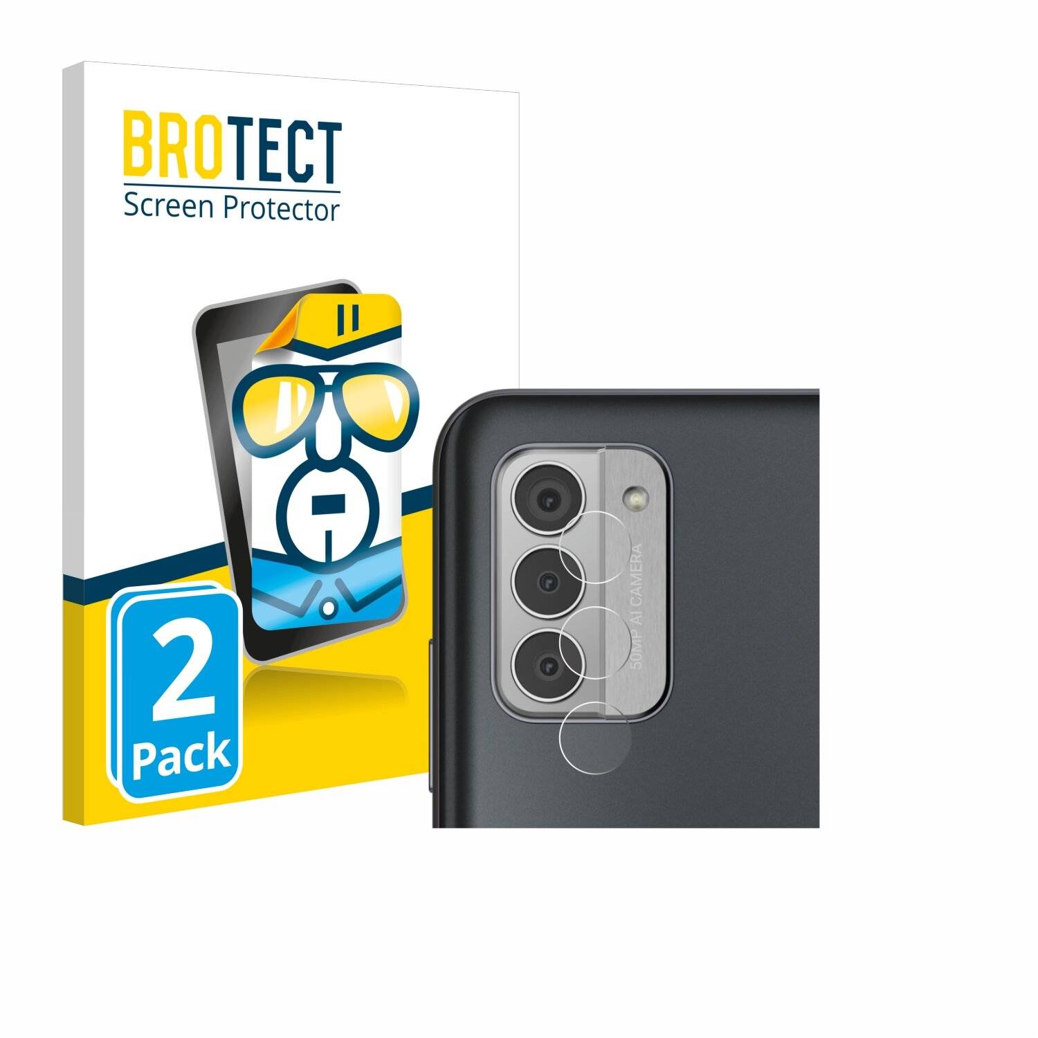 2x BROTECT Displayschutz-Folie für Nokia G42 5G (NUR